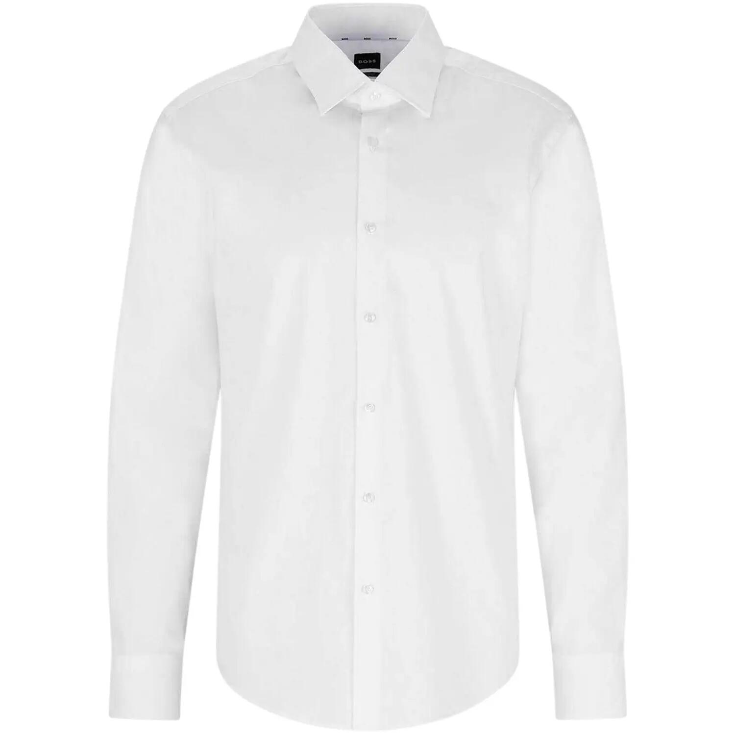 Boss Mens Joe Kent Collar Long-Sleeved Shirt