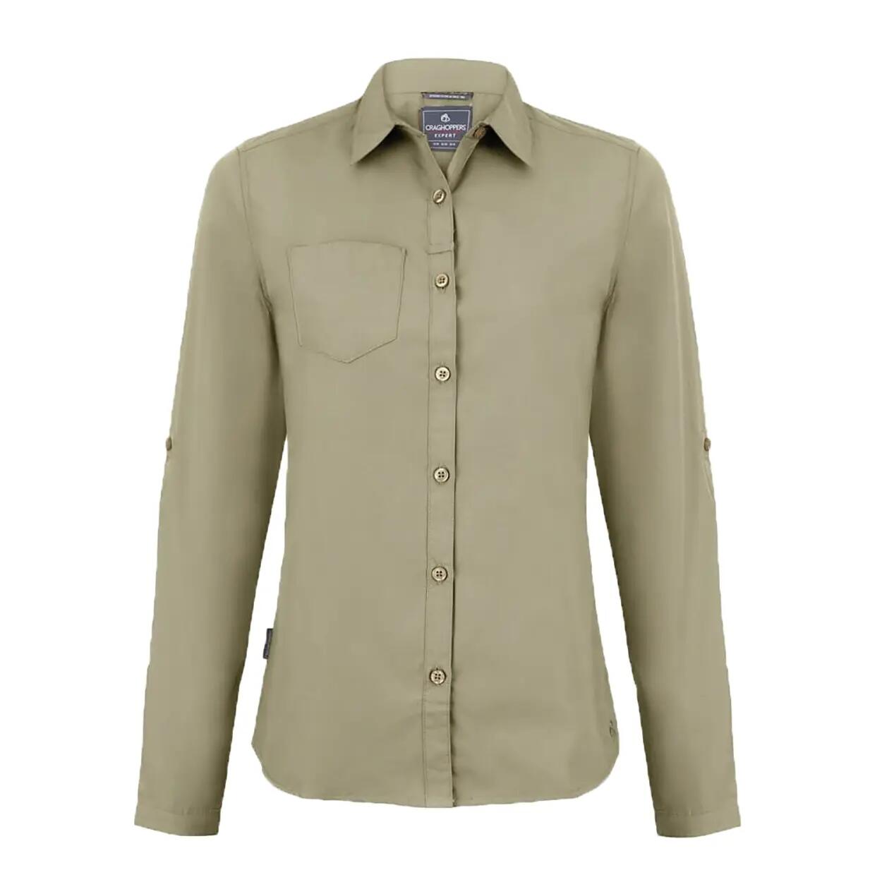 Craghoppers Womens/Ladies Expert Kiwi Long-Sleeved Shirt