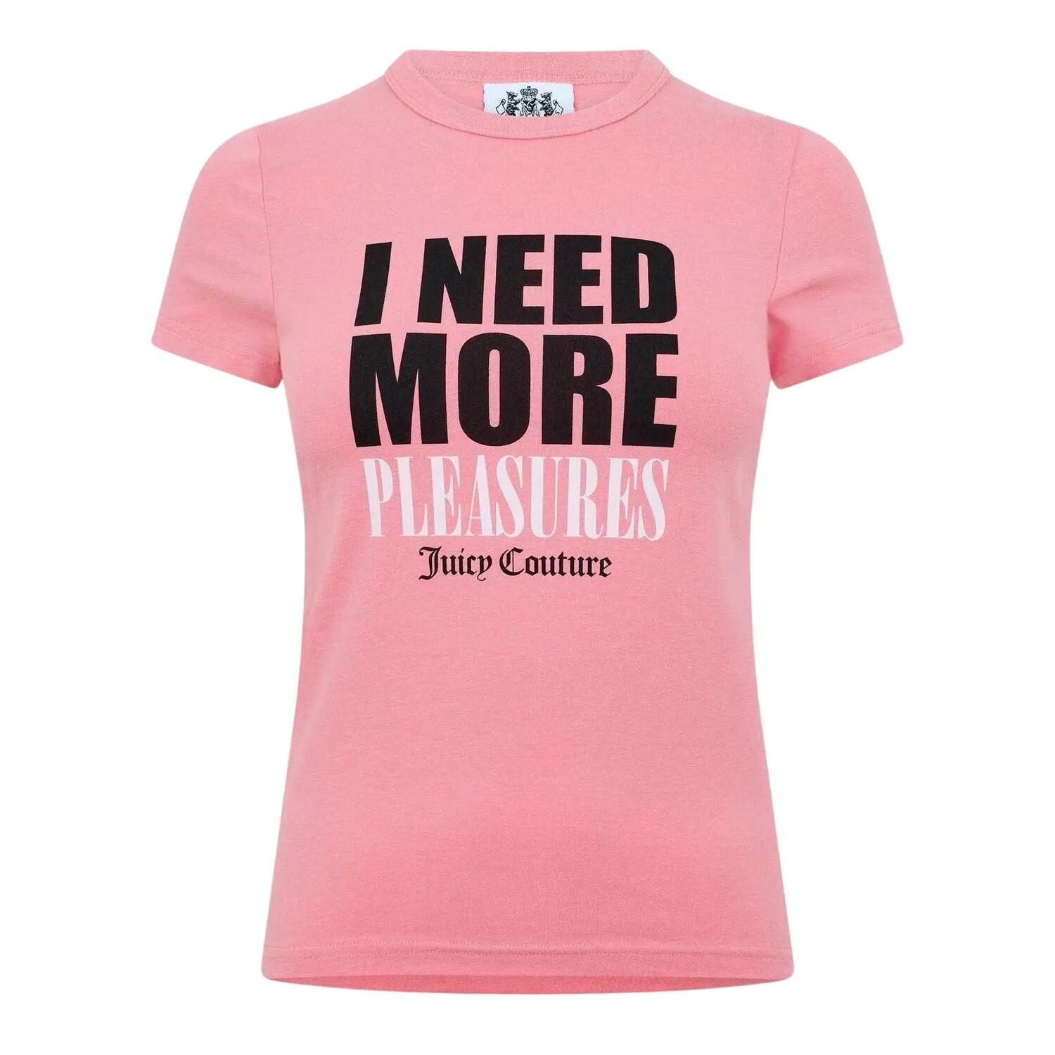 Juicy Couture Womens/Ladies Pleasures Fitted T-Shirt