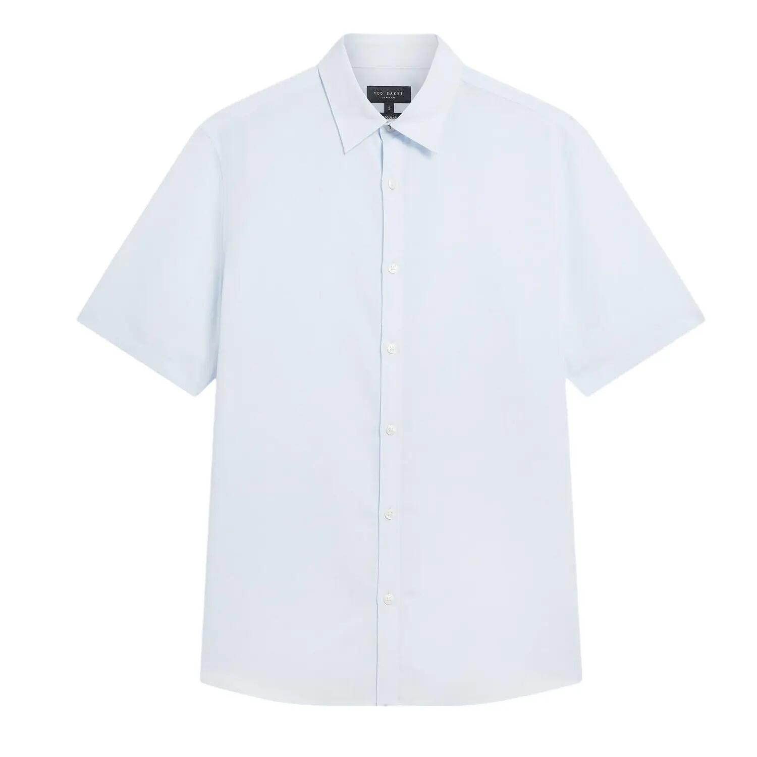 Ted Baker Mens Baker Regular Short-Sleeved Shirt