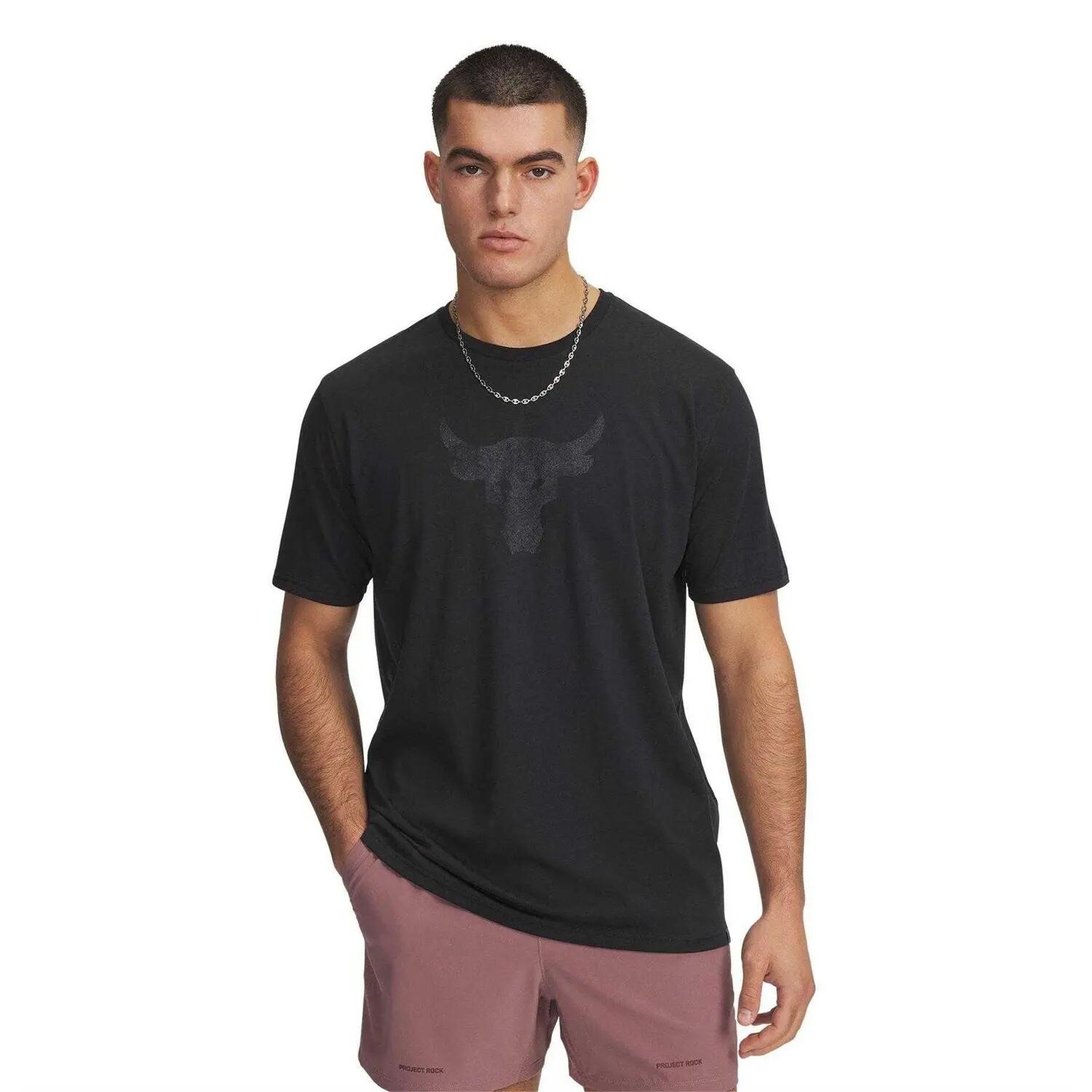 Under Armour Mens Project Rock Brahma Bull T-Shirt