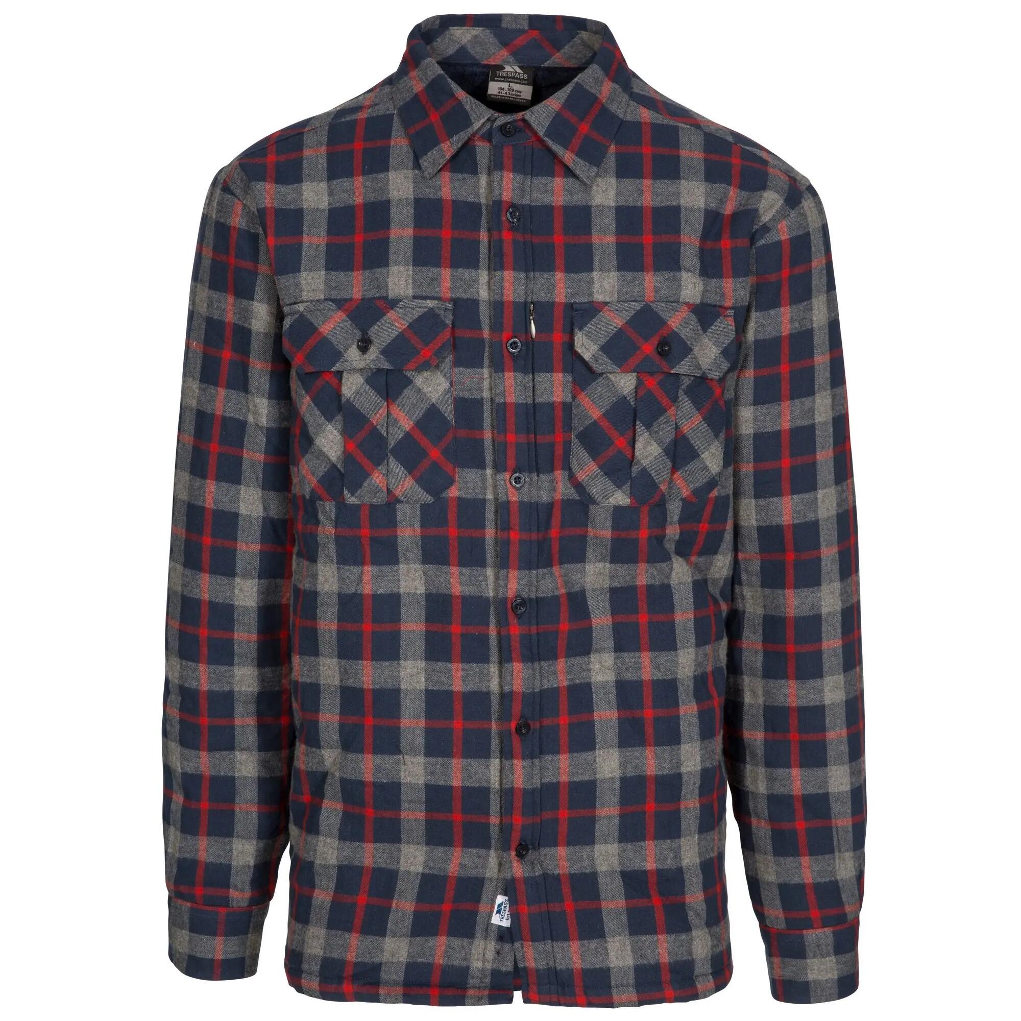 Trespass Mens Rapeseed Check Shirt