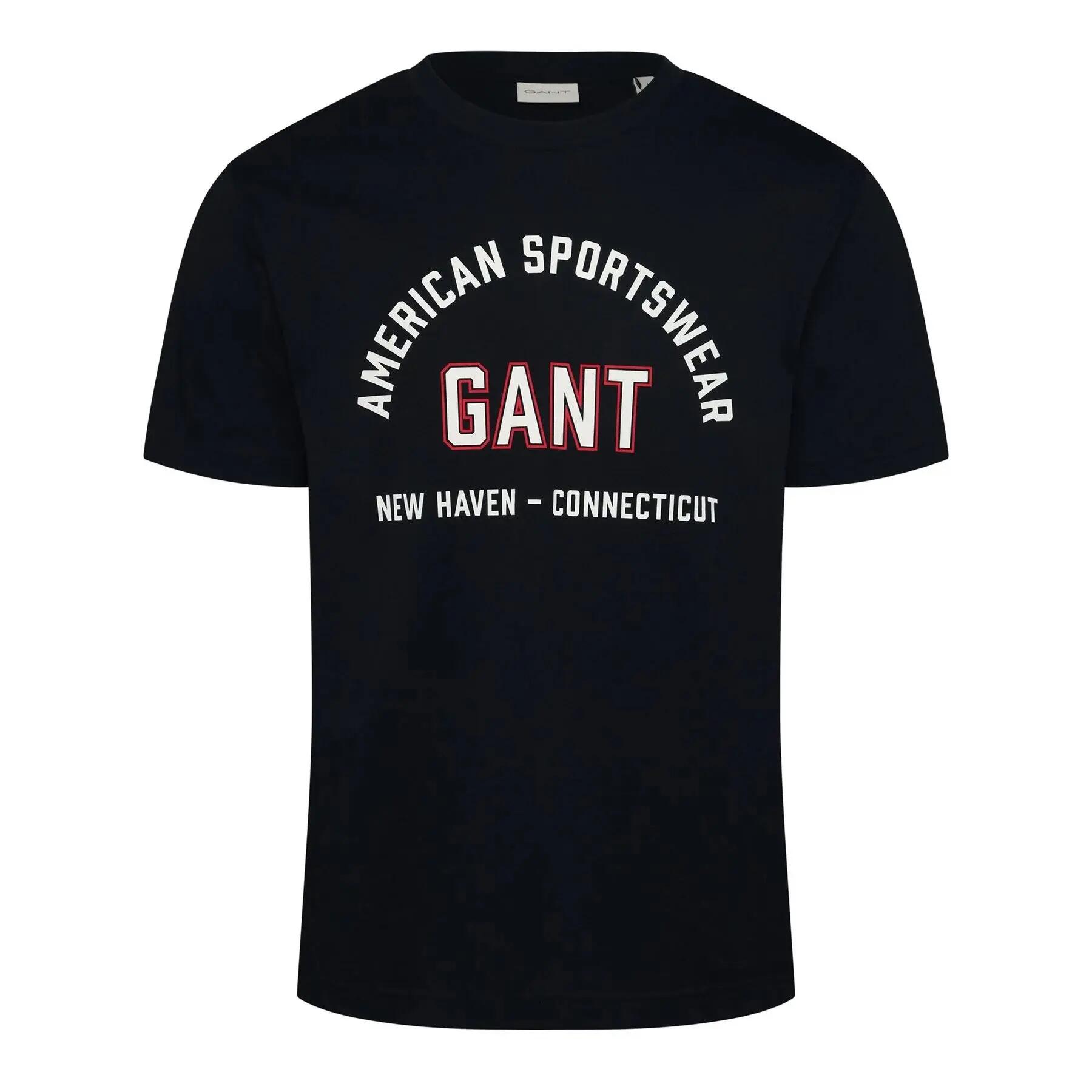 Gant Mens Graphic Print Regular T-Shirt