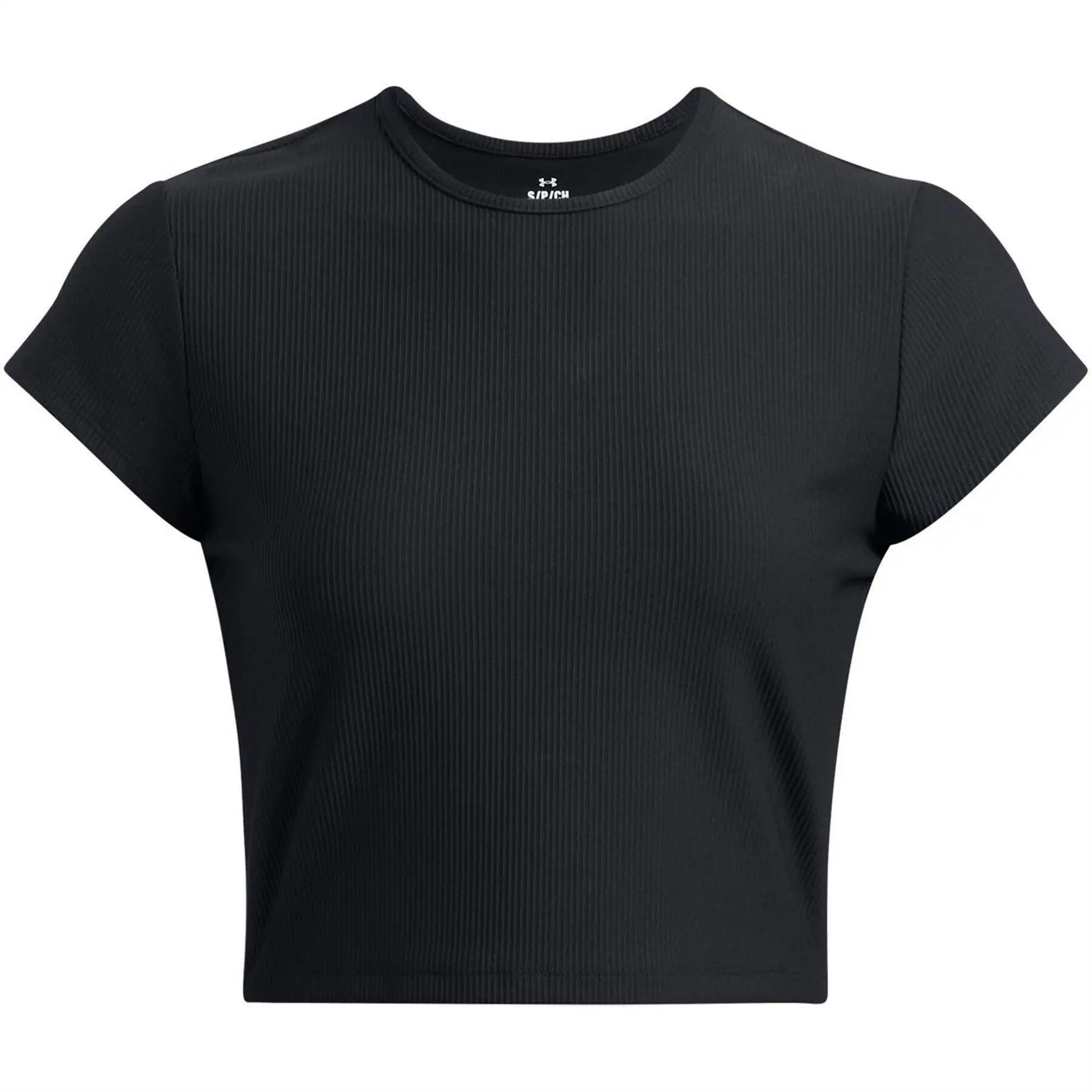 Under Armour Womens/Ladies Rival Ribbed Cropped T-Shirt