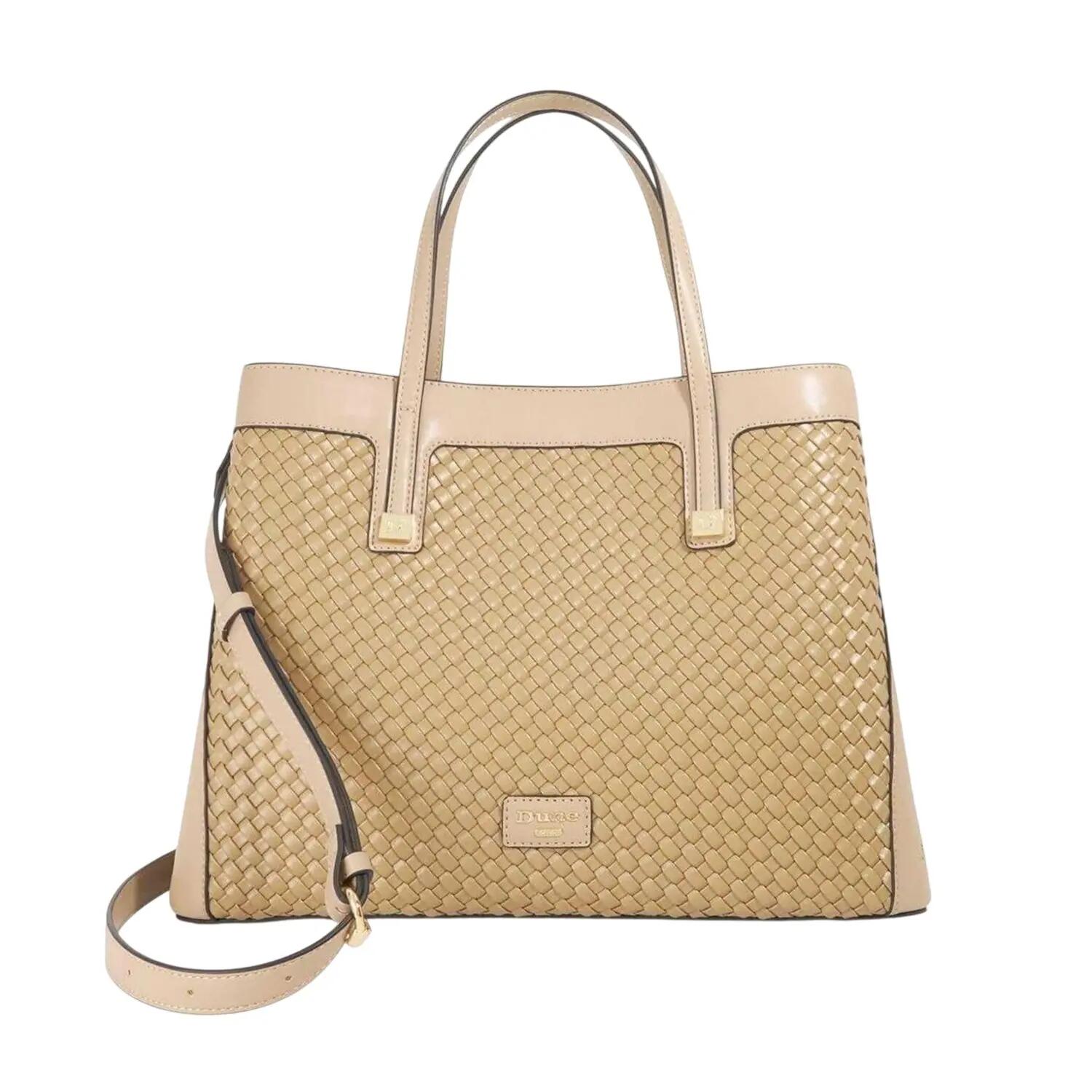 Dune London Deave Basket Weave Tote Bag