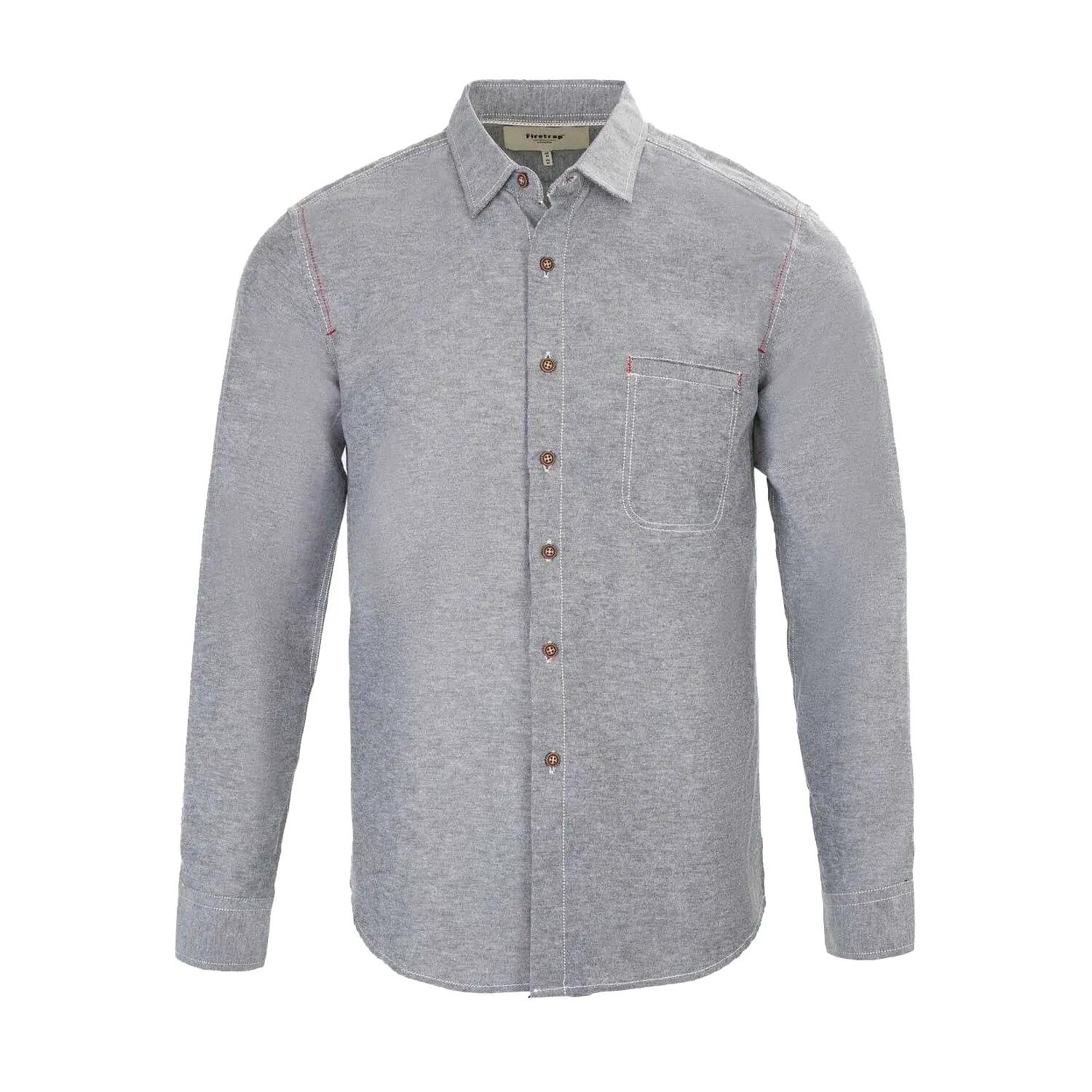 Firetrap Mens Plain Cotton Blend Shirt
