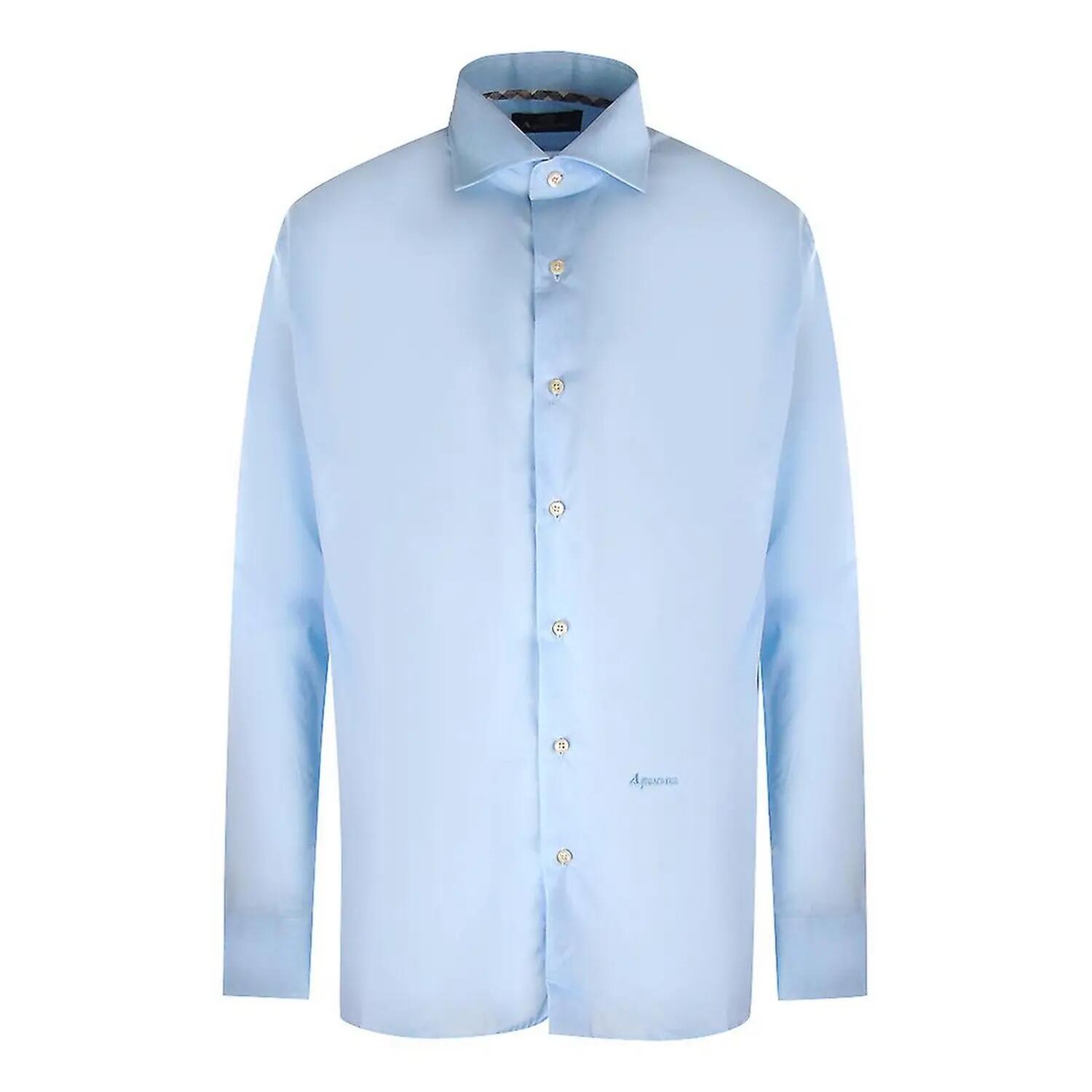 Aquascutum Mens Plain Long-Sleeved Shirt