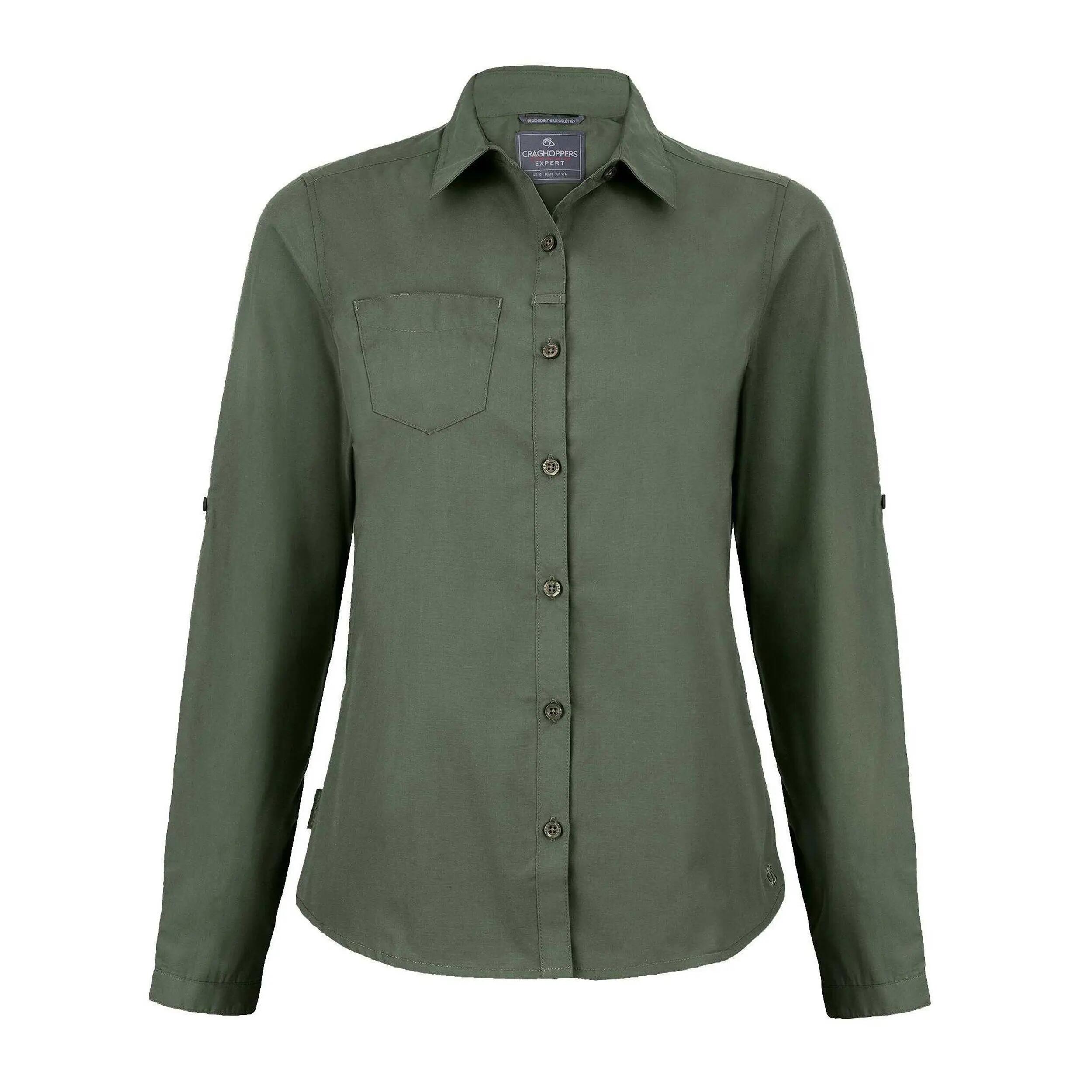 Craghoppers Womens/Ladies Kiwi Long-Sleeved Shirt