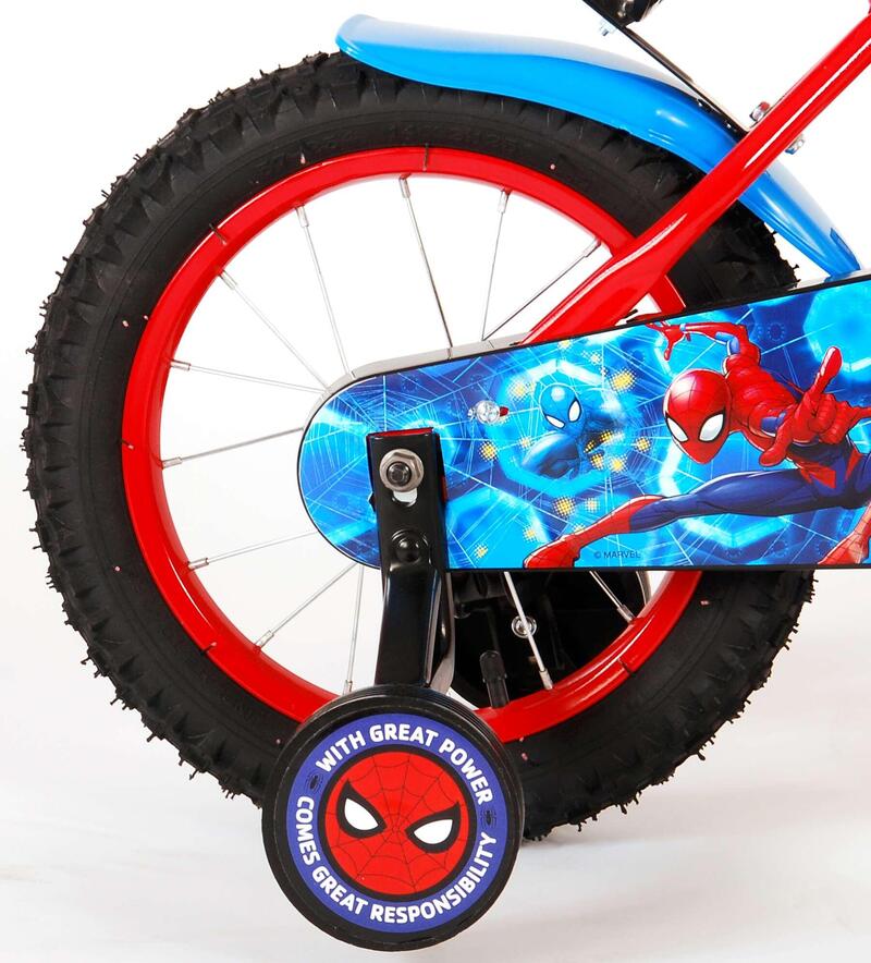Kinderfiets Ultimate Spider-Man - Jongens - 14 inch - Rood/Blauw