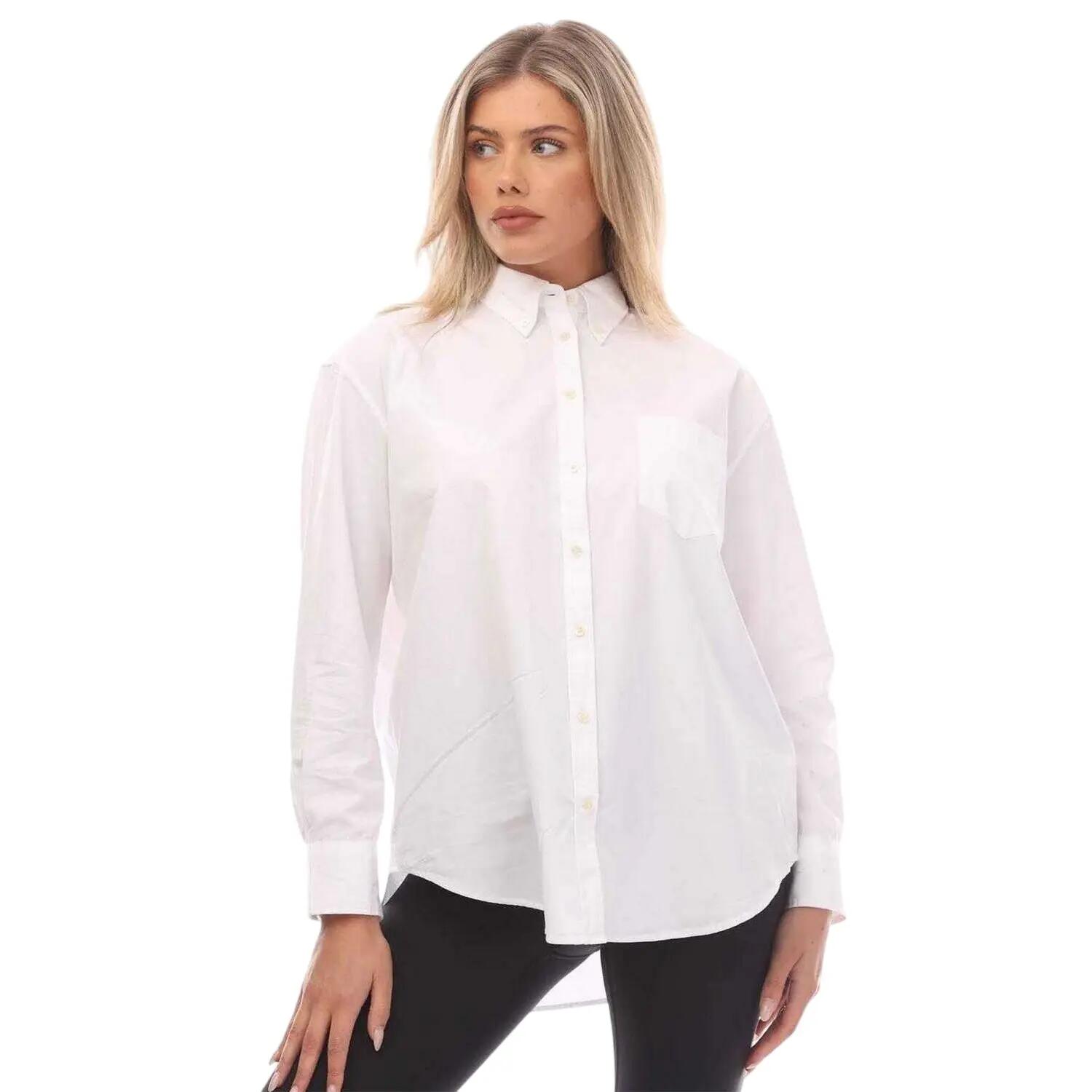 Gant Womens/Ladies Cotton Poplin Long-Sleeved Shirt