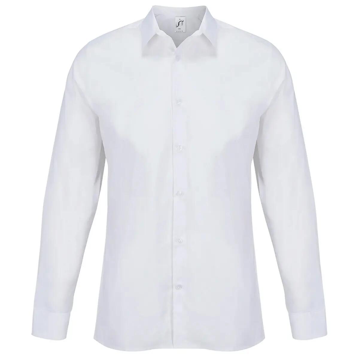 SOLS Unisex Adult Bailey Poplin Long-Sleeved Shirt