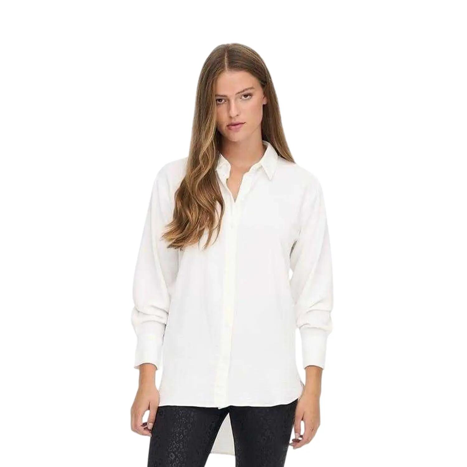 Only Womens/Ladies Collared 3/4 Sleeve Shirt