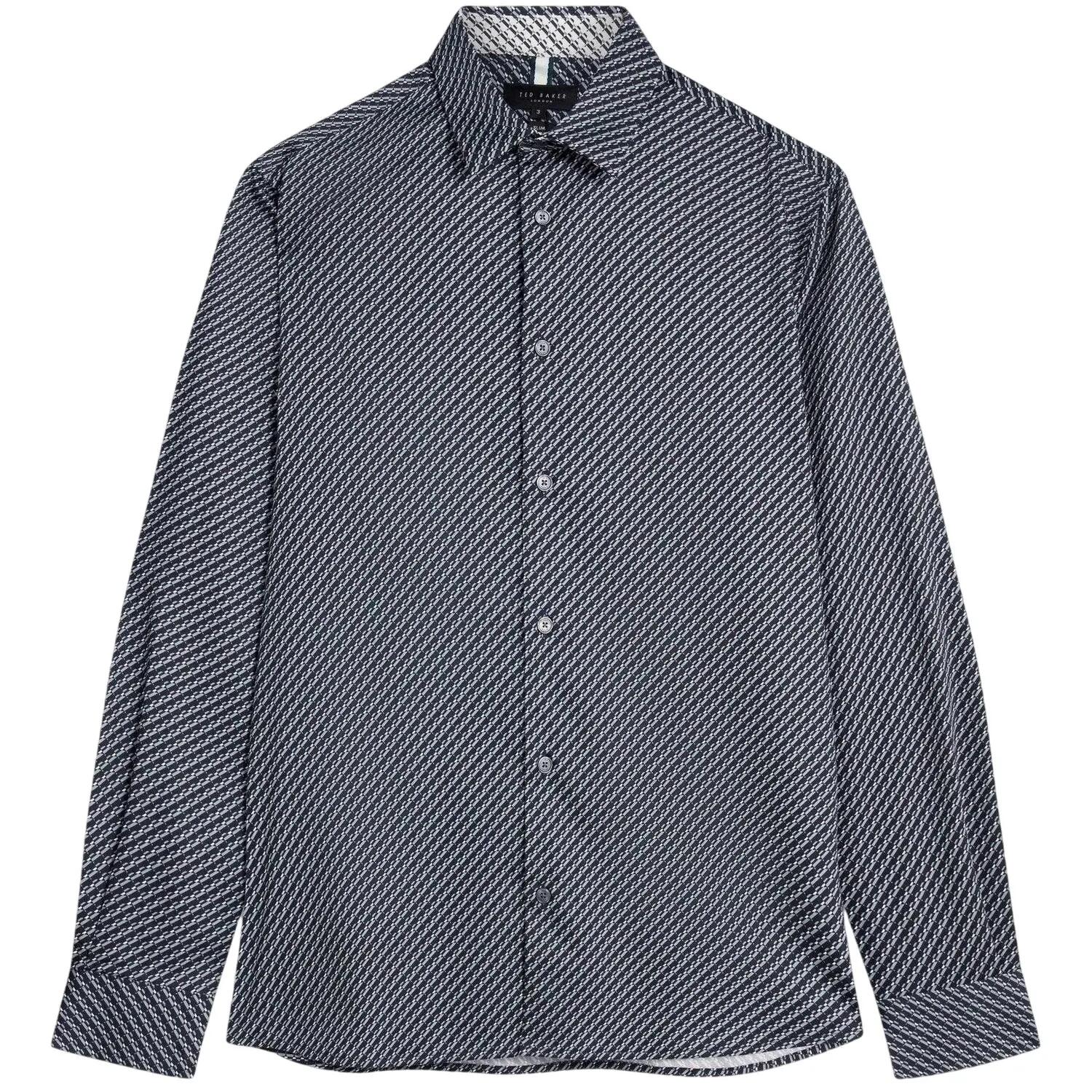 Ted Baker Mens Geometric Slim Shirt
