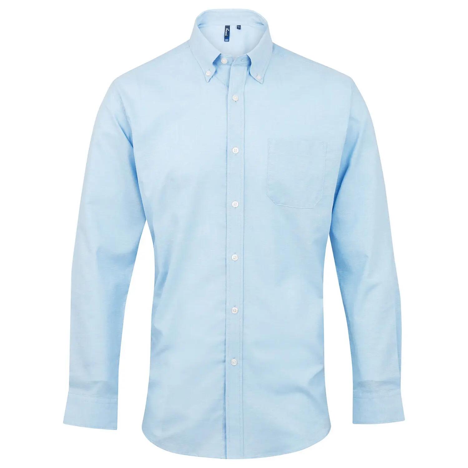 Premier Mens Signature Oxford Long-Sleeved Shirt