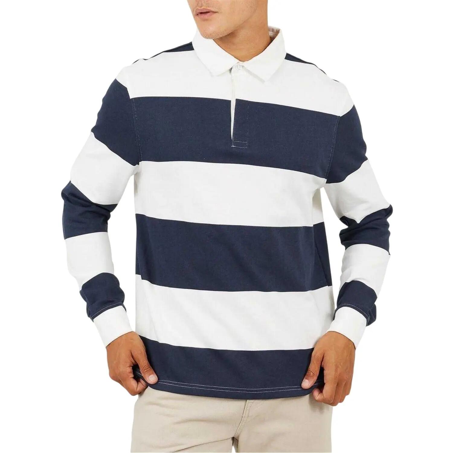 Brave Soul Mens Rugby Shirt