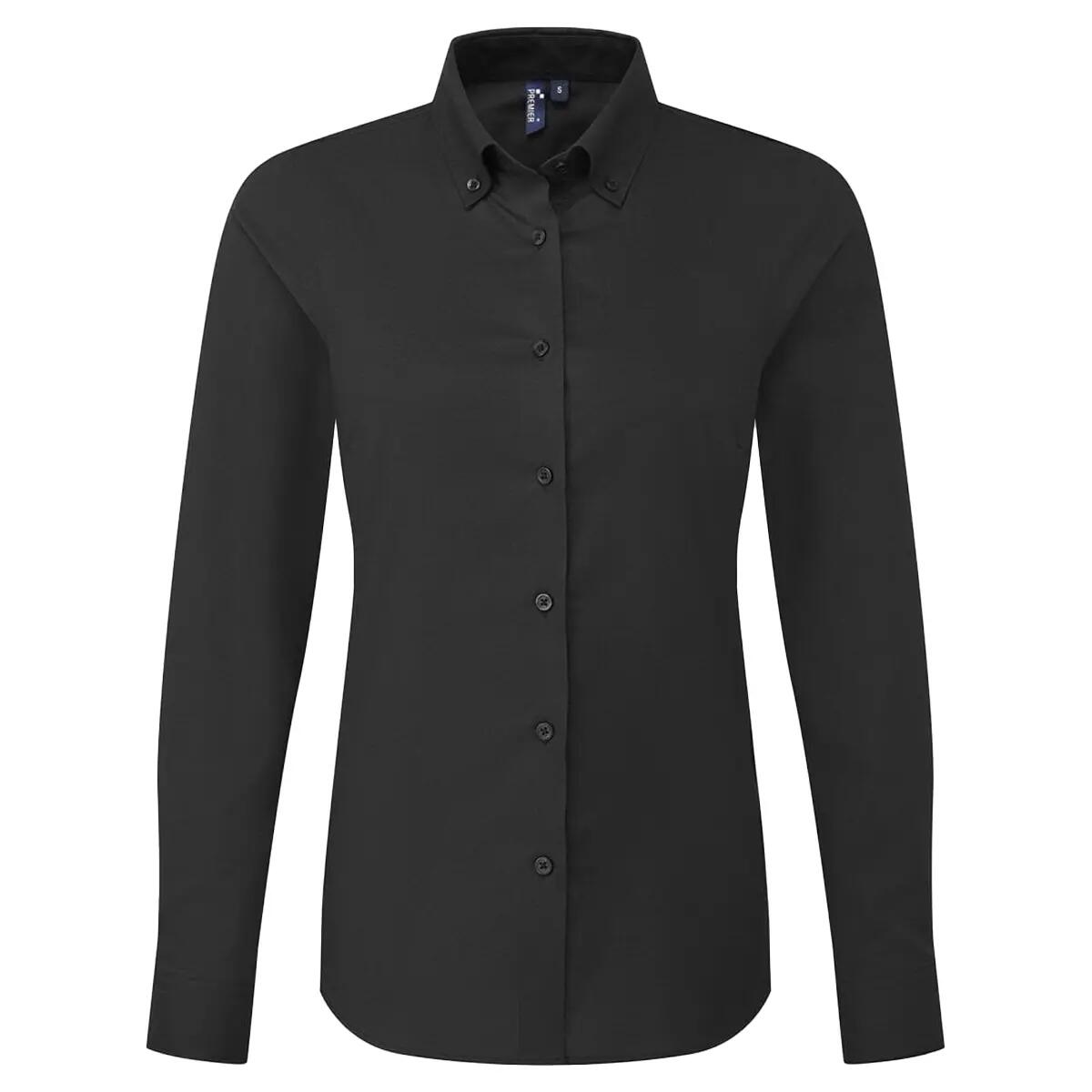 Premier Womens/Ladies Supreme Oxford Long-Sleeved Shirt