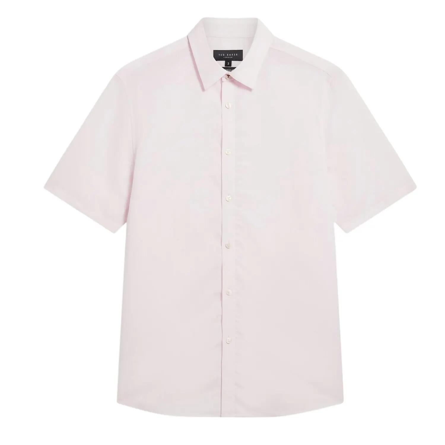 Ted Baker Mens Baker Regular Short-Sleeved Shirt