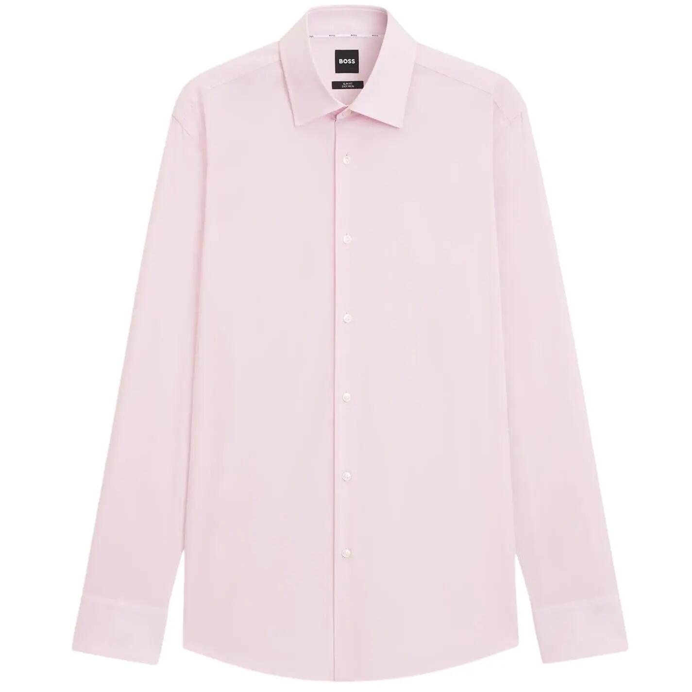 Boss Mens Plain Long-Sleeved Formal Shirt