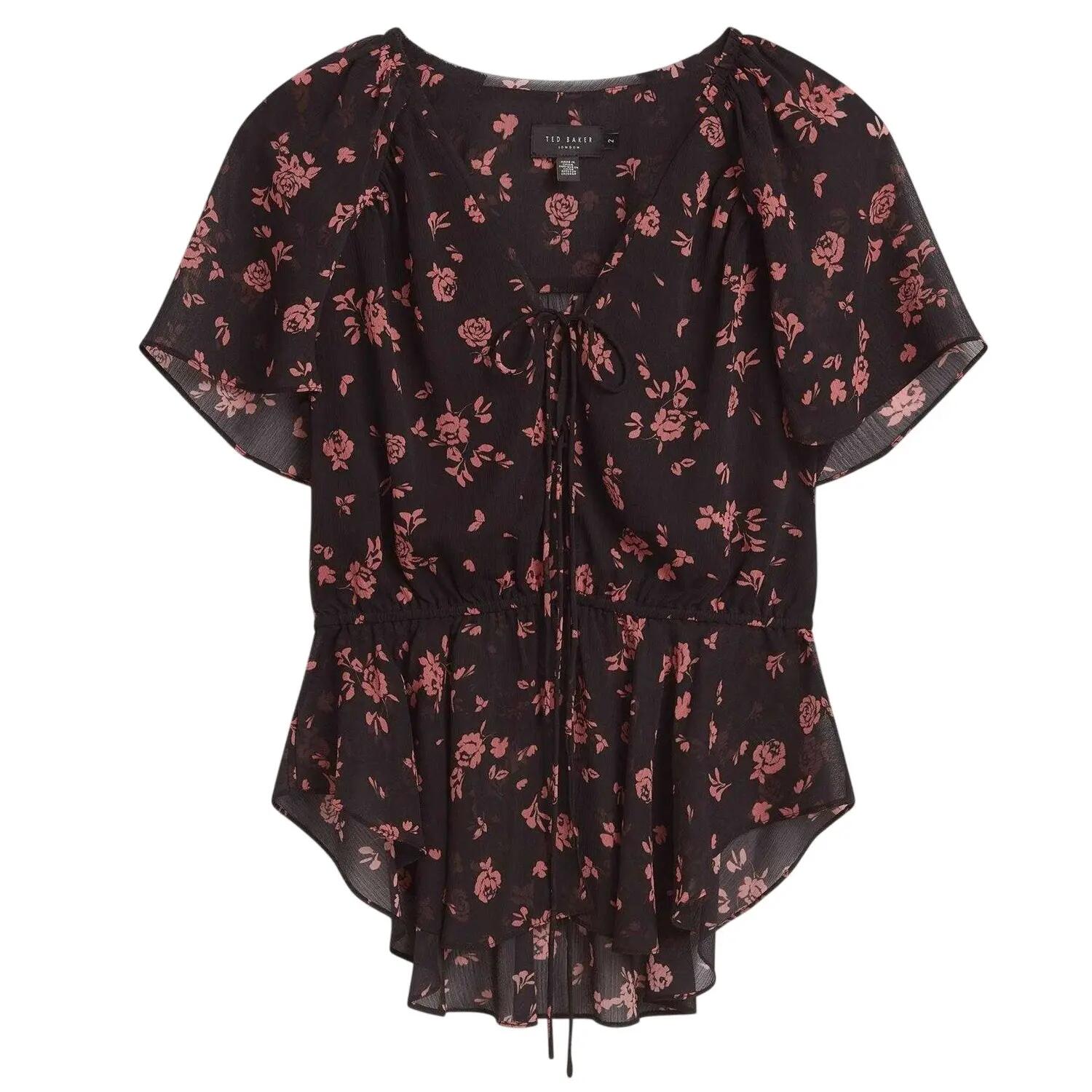 Ted Baker Womens/Ladies Woven Peplum Top