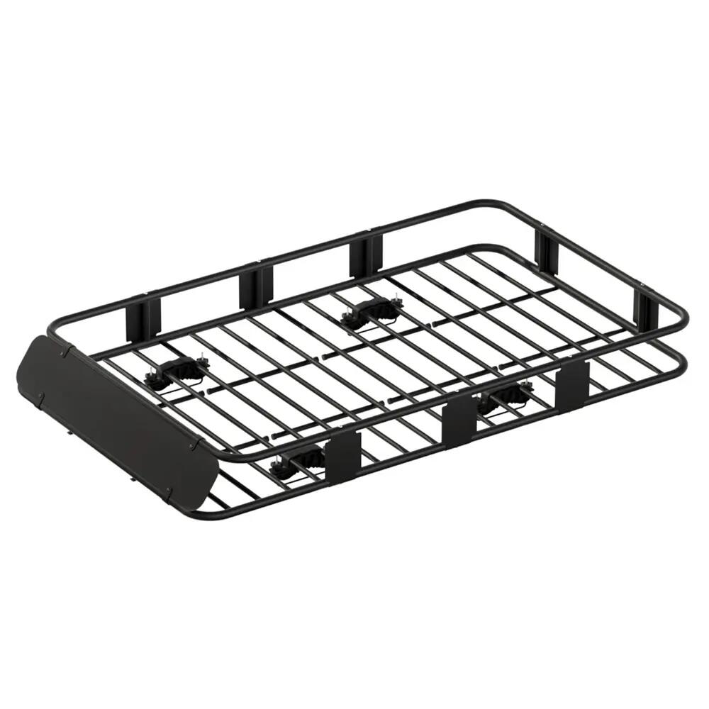 Giantz Universal Car Roof Rack Basket Luggage Vehicle Cargo Carrier 160cm Black