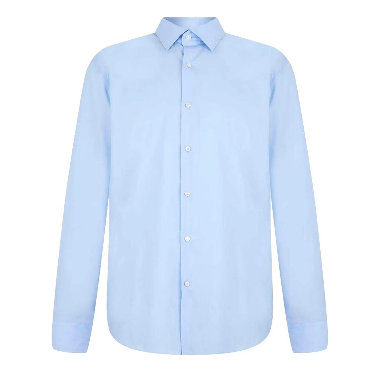 Boss Mens Joe Kent Collar Long-Sleeved Shirt