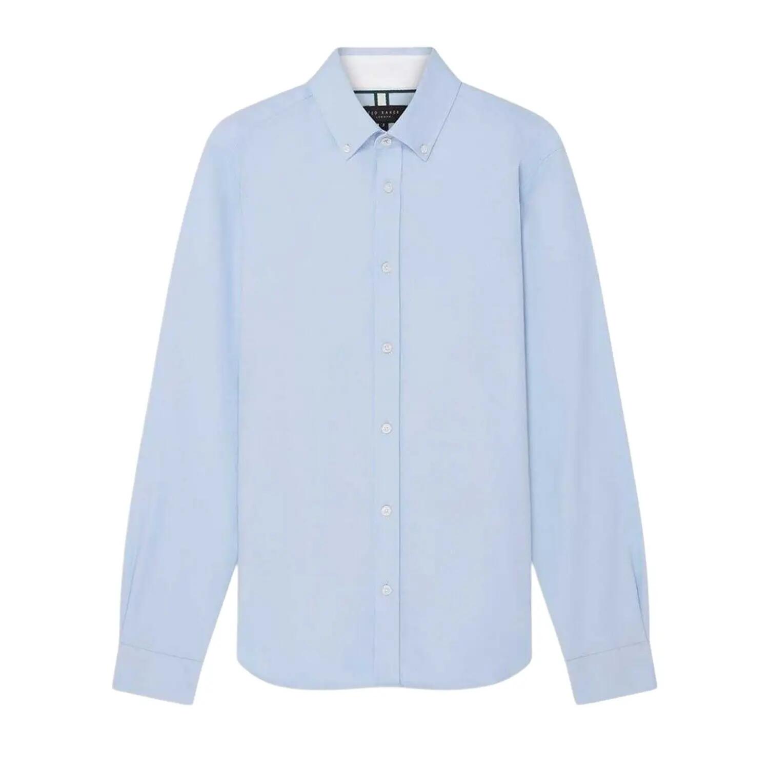 Ted Baker Mens Oxford Regular Long-Sleeved Button-Down Shirt