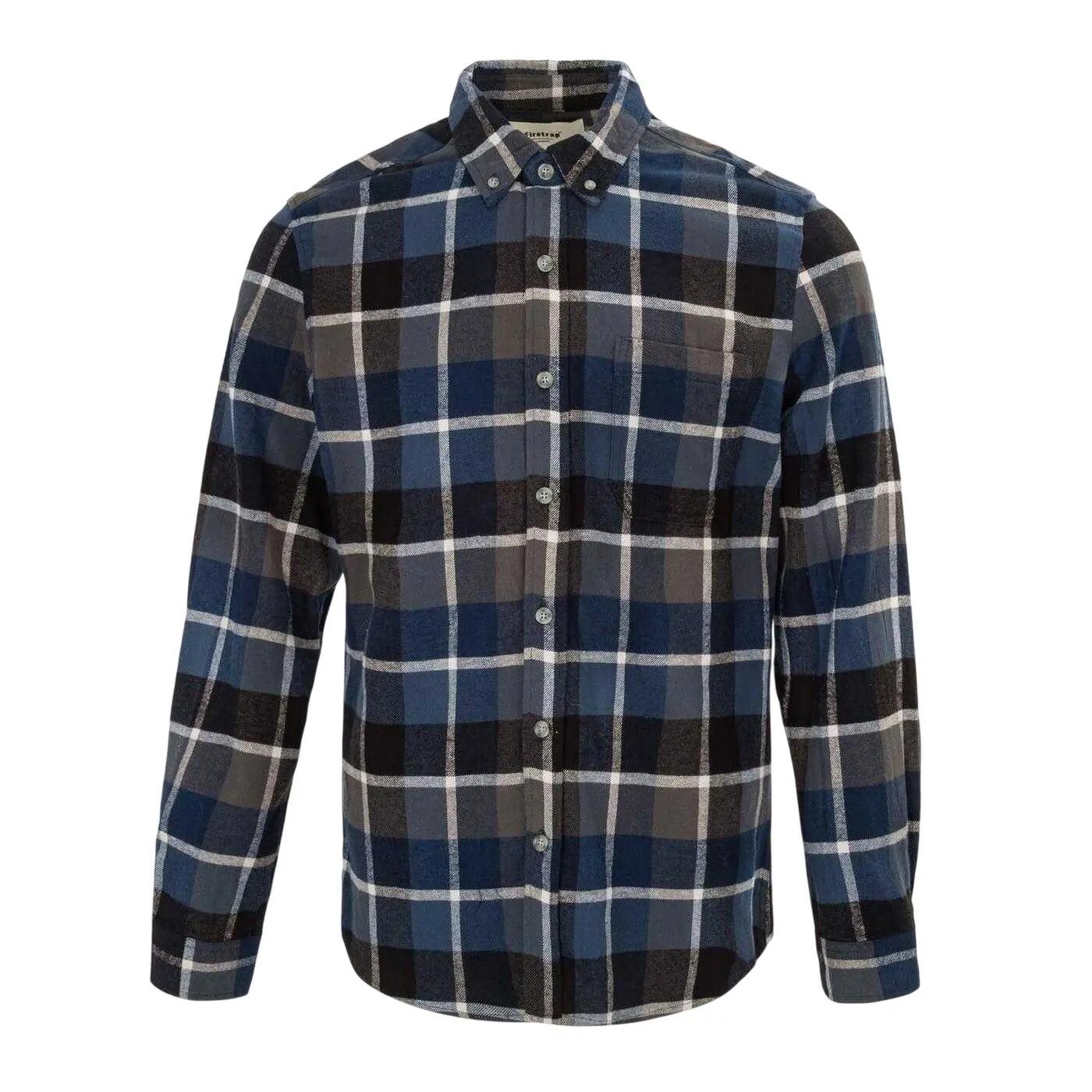 Firetrap Mens Checkered Shirt
