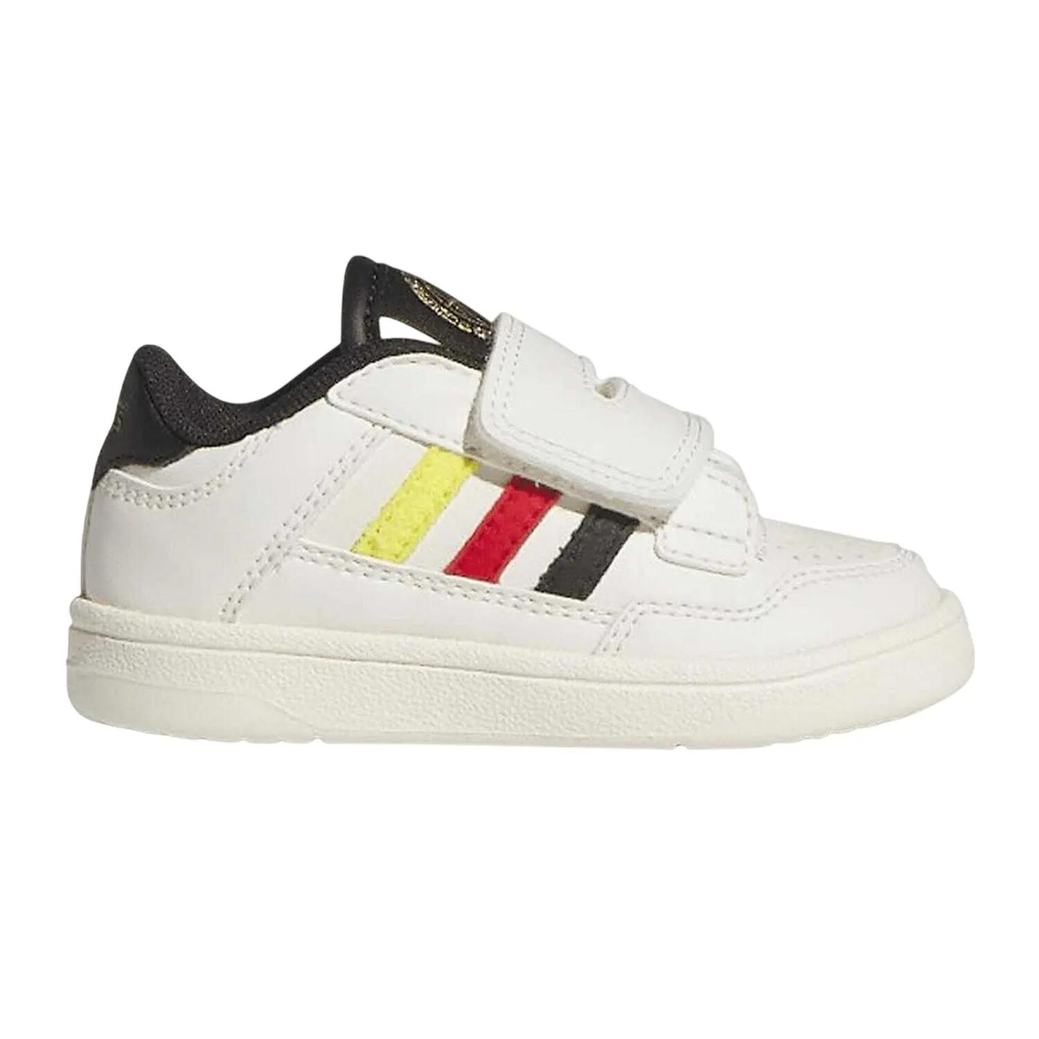Adidas Childrens/Kids Rapid Court 3 Stripes Low Trainers