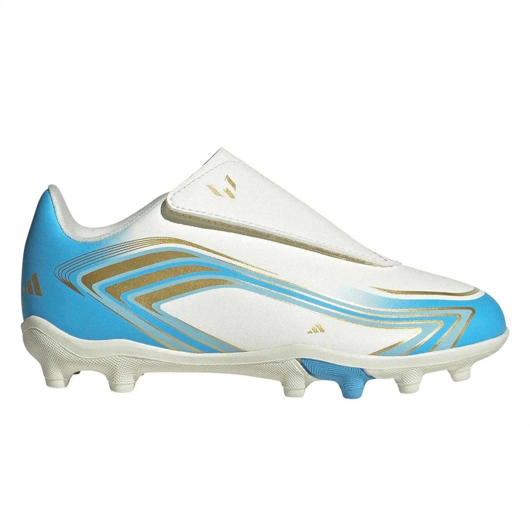 Adidas Childrens/Kids F50 Laceless Firm Ground Football Boots