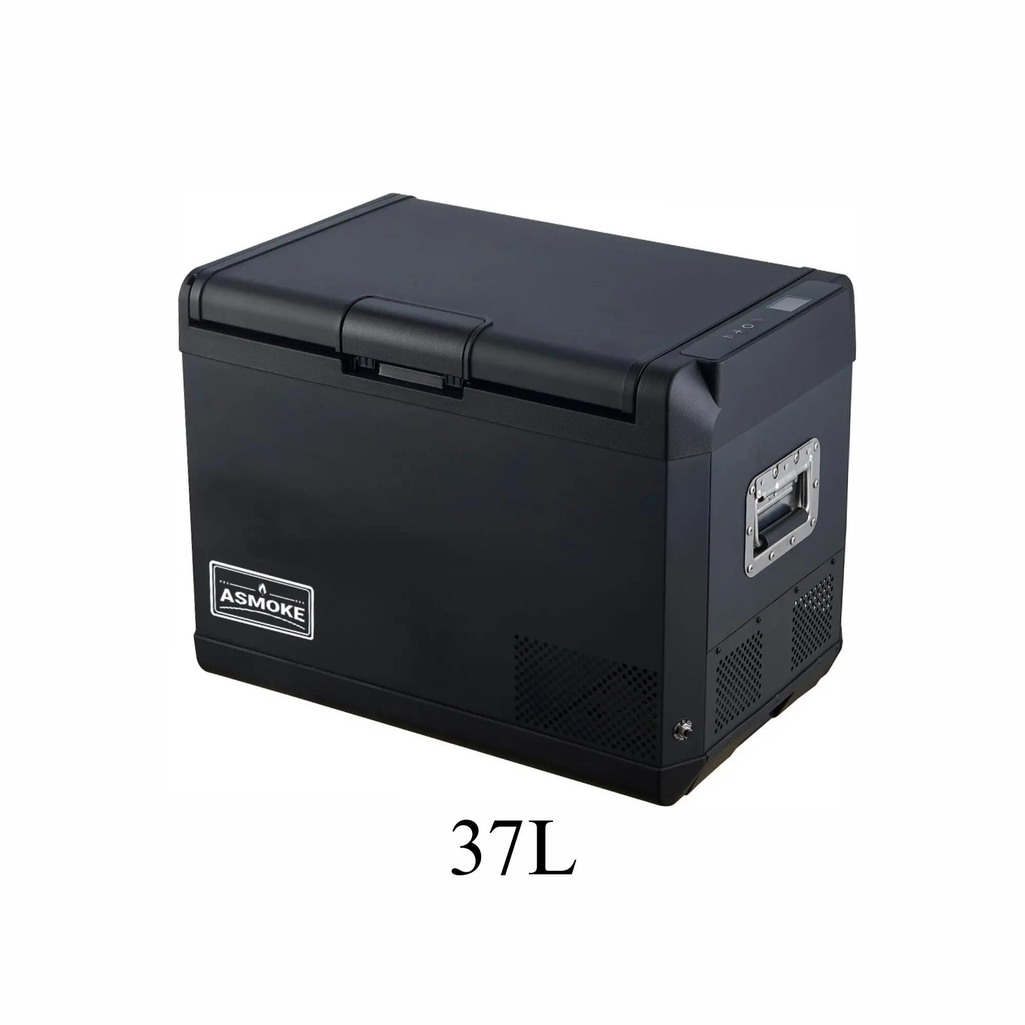 ASMOKE Family-Friendly 37L Premium Mini Fridge | Digital Thermostat & Compact Co