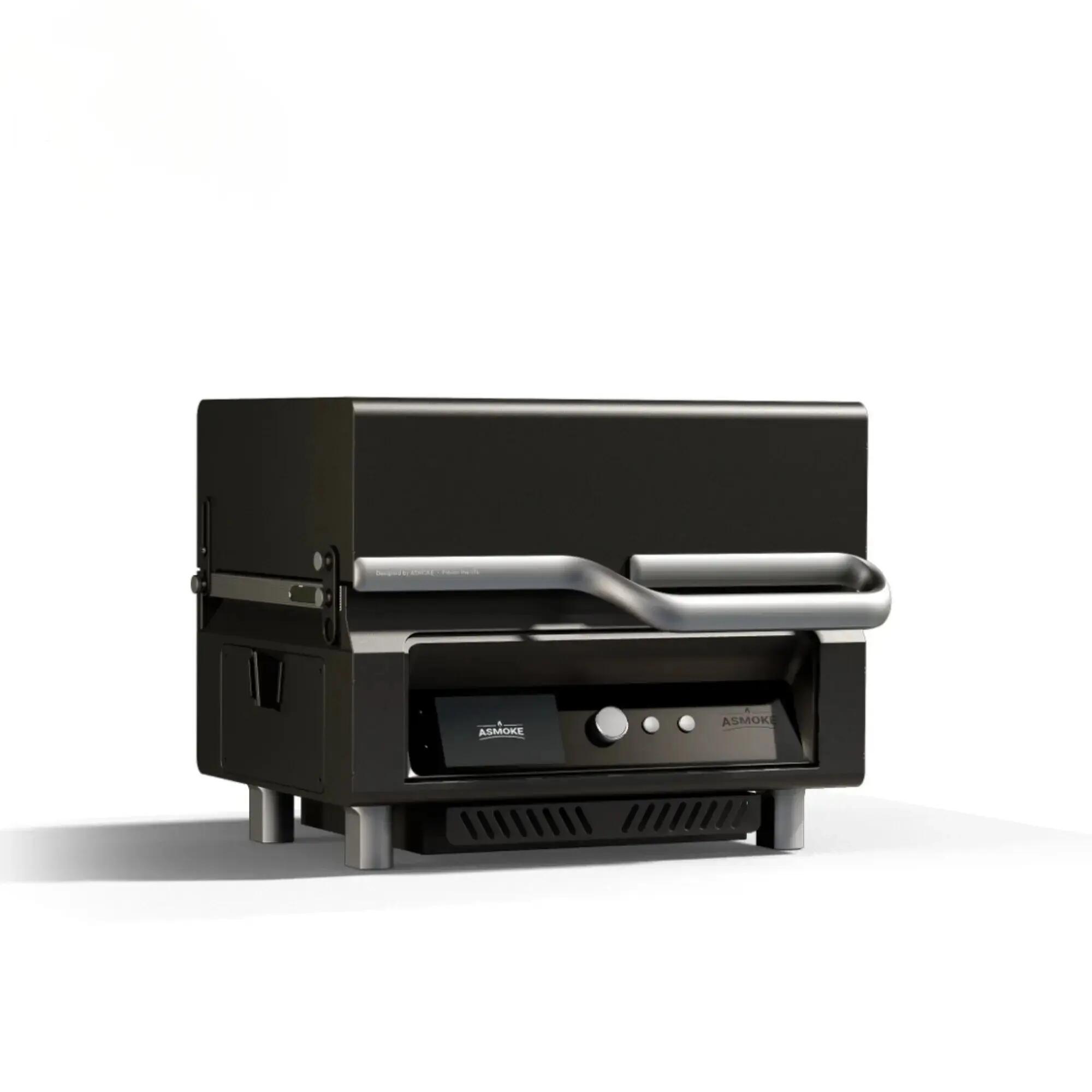 ASMOKE Essential Portable Wood Pellet Grill and Smart Smoker with Built-in Scree