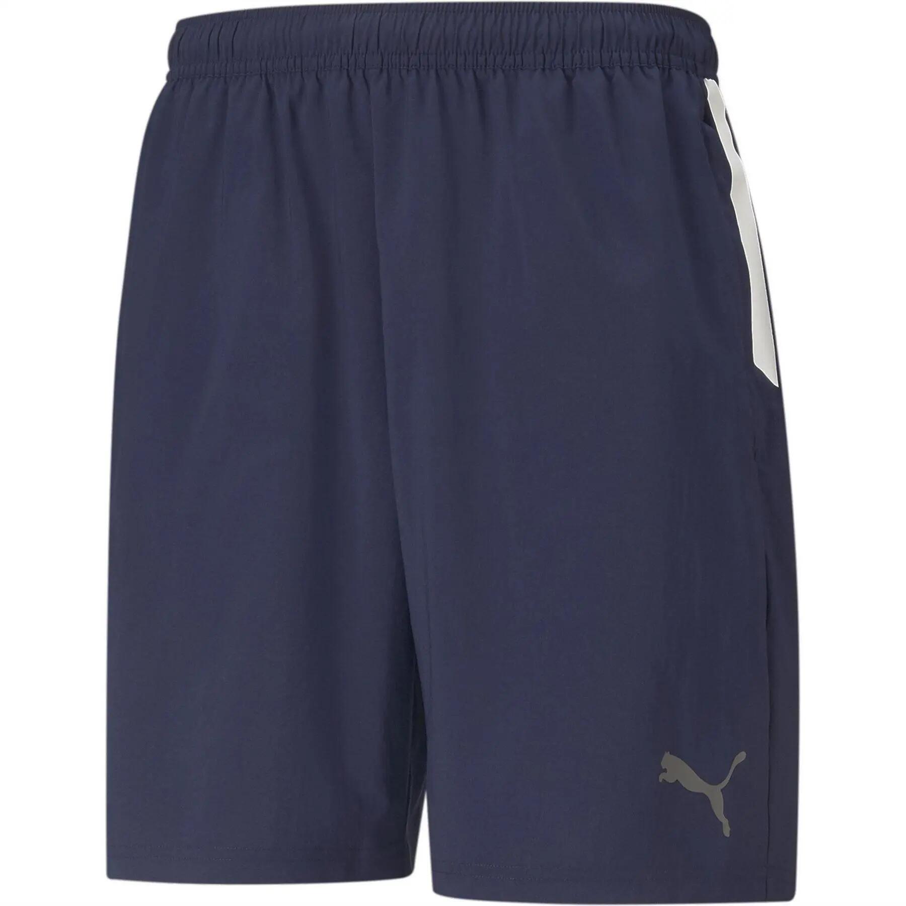 Puma Mens TeamLIGA Sideline Side Stripe Football Shorts