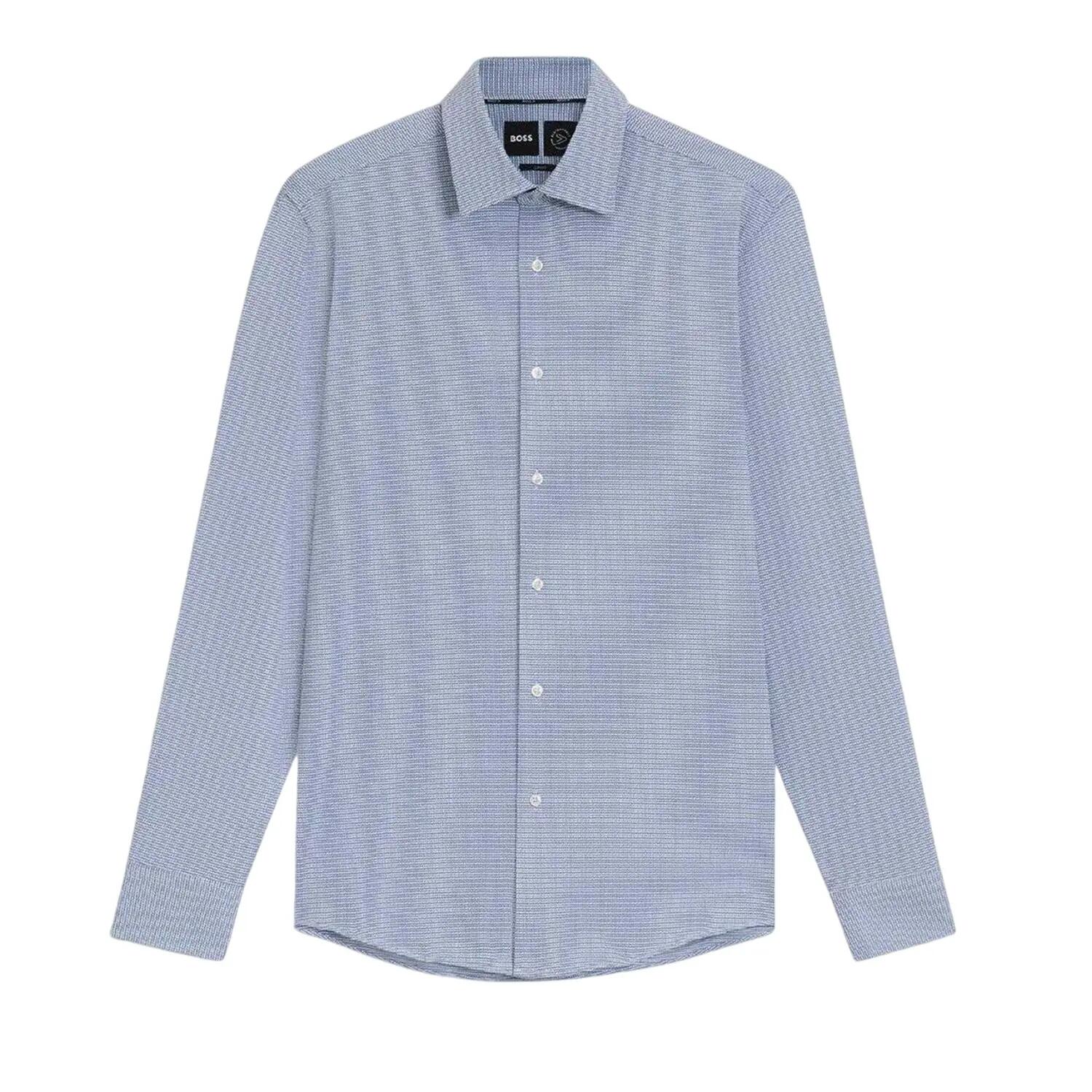 Boss Mens Hank Kent Collar Shirt