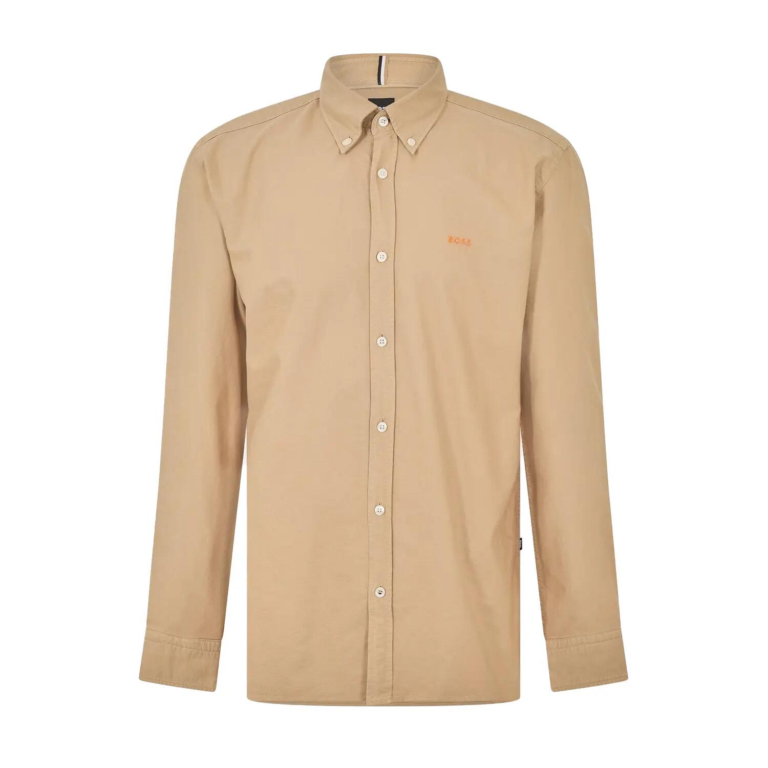 Boss Mens Long-Sleeved Button-Down Shirt