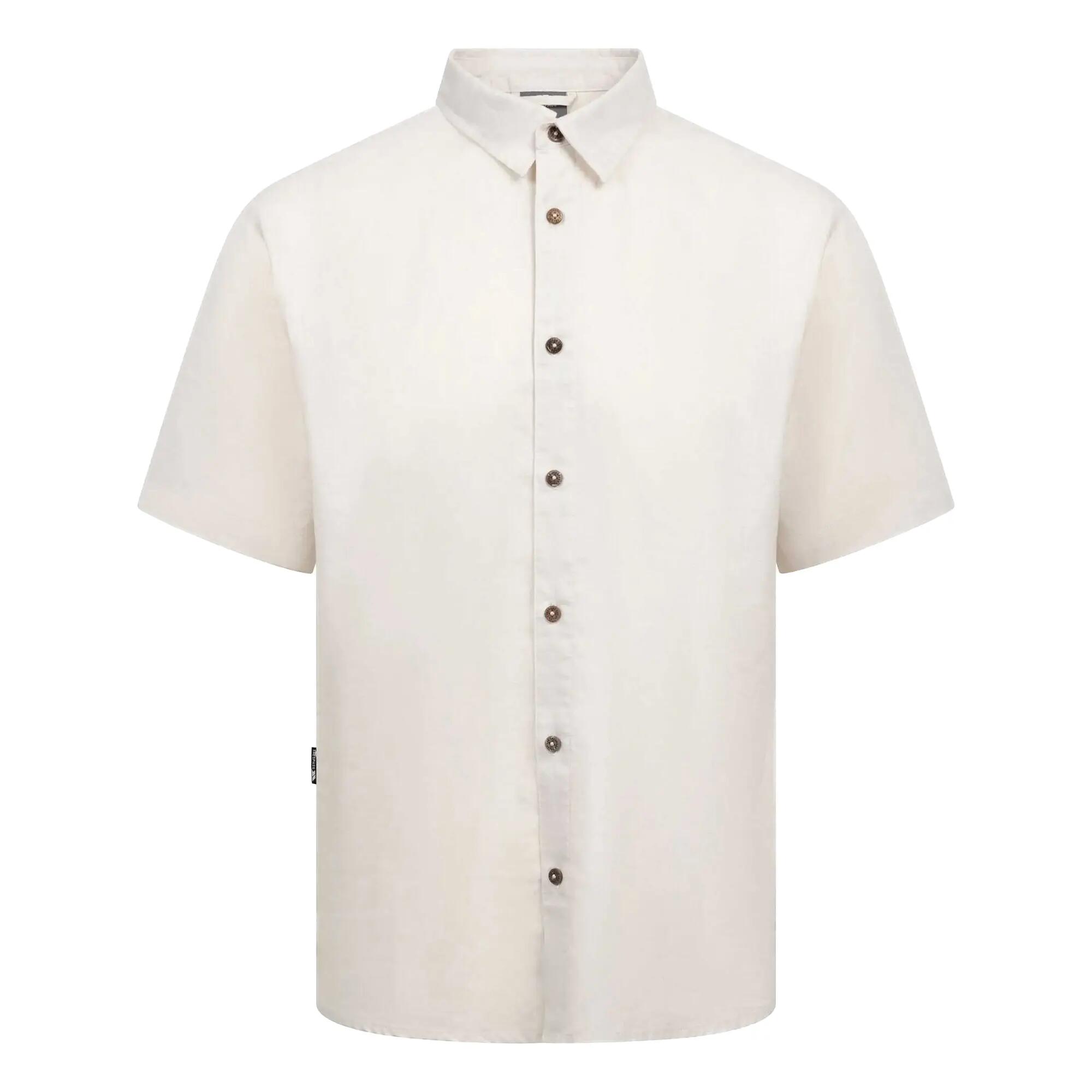 Trespass Mens Suntan Short-Sleeved Shirt