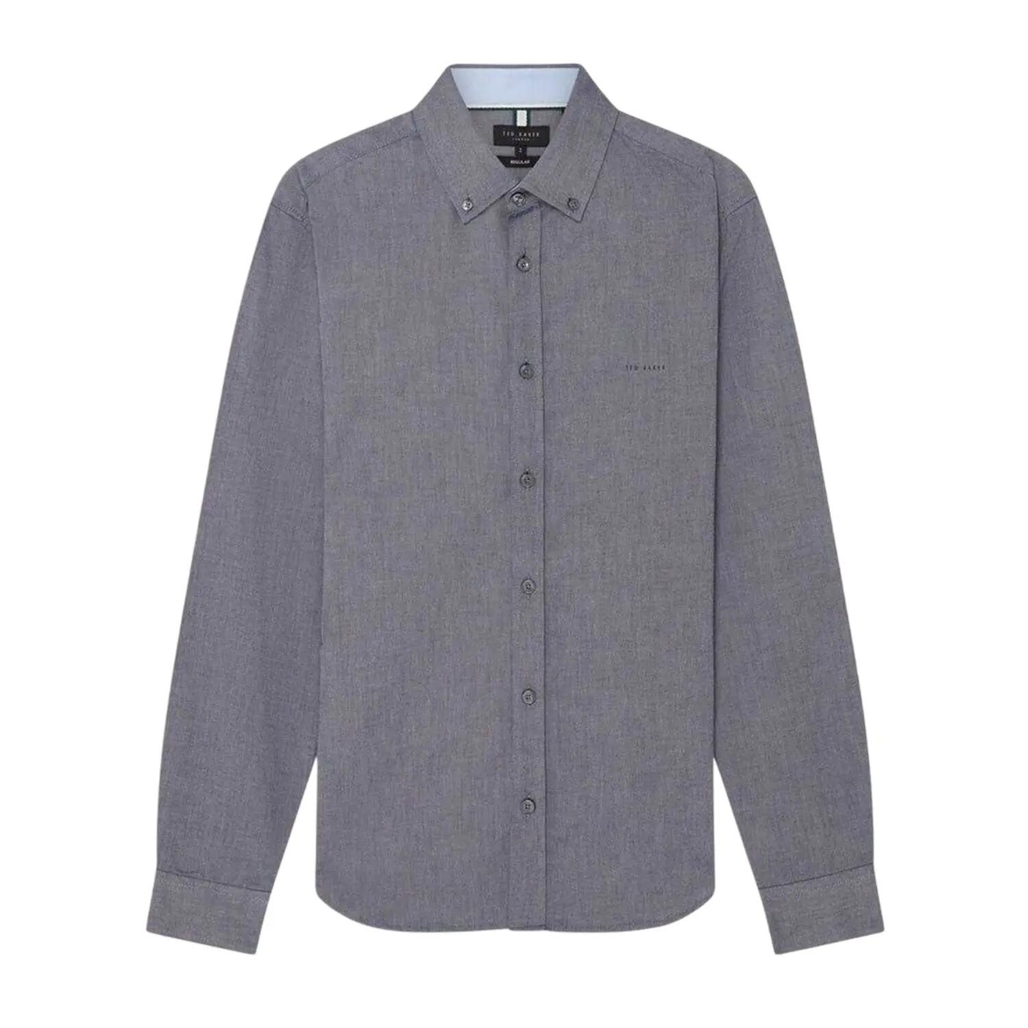 Ted Baker Mens Oxford Regular Long-Sleeved Button-Down Shirt