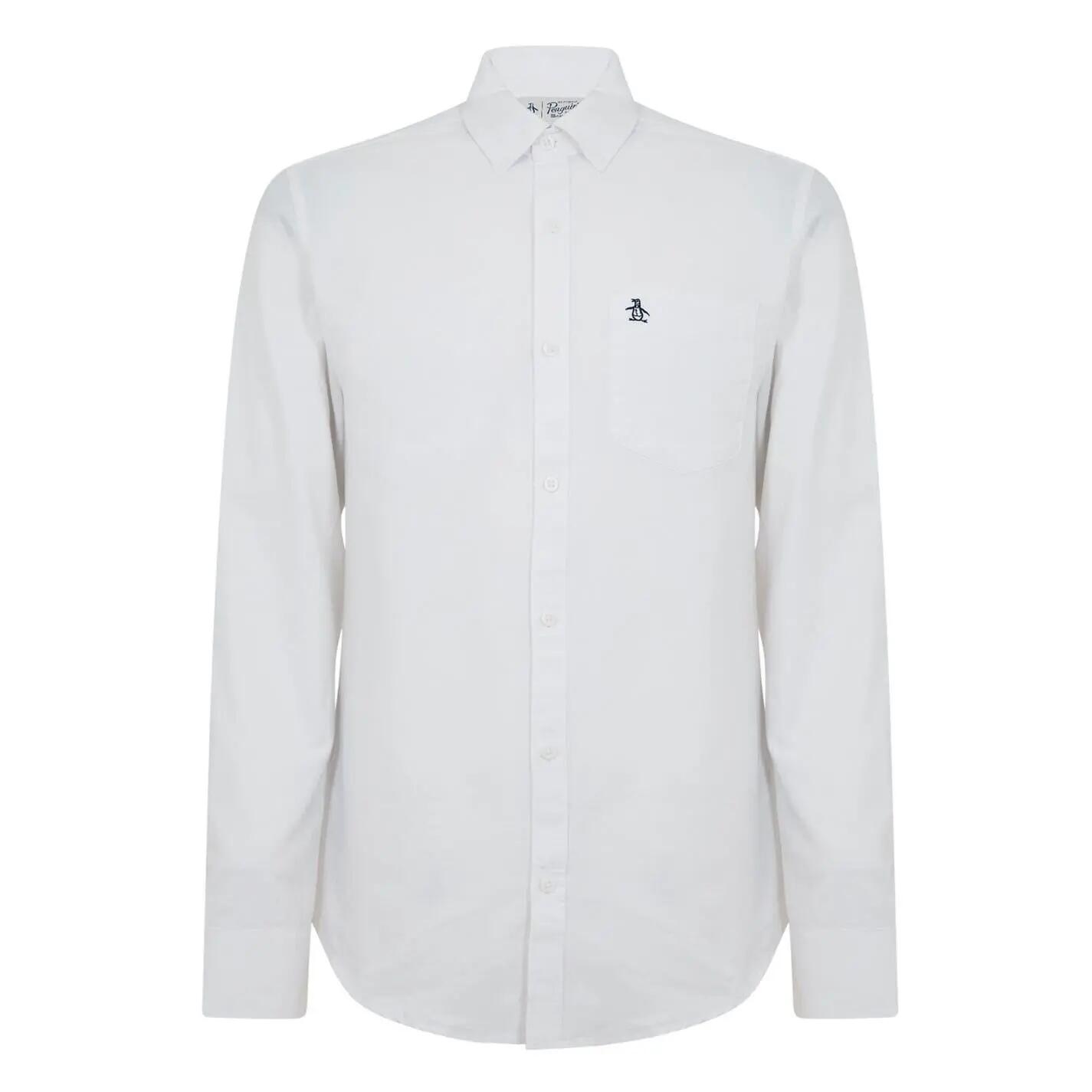 Original Penguin Mens Oxford Cotton Button-Down Shirt