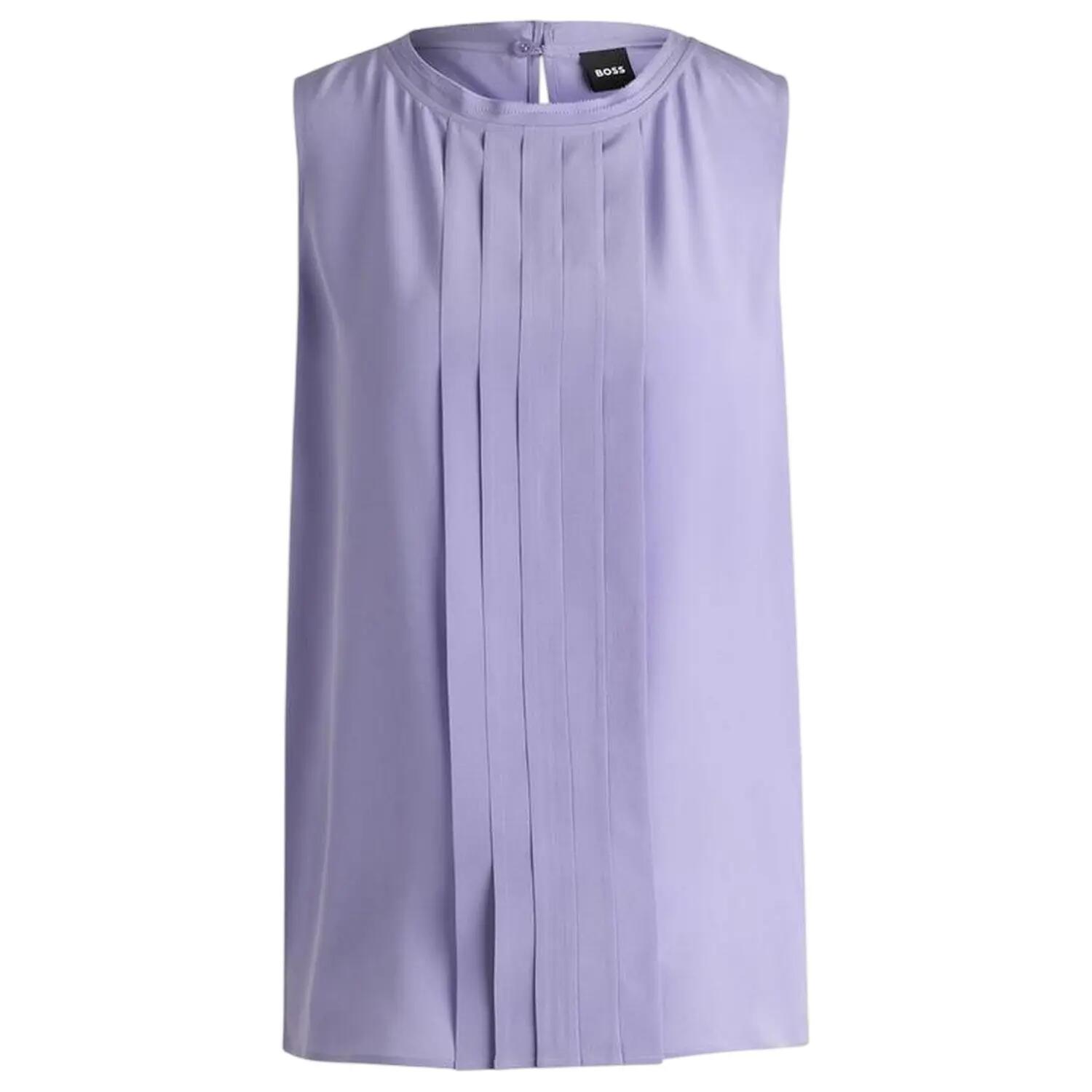 Boss Womens/Ladies Jewel Collared Regular Sleeveless Blouse