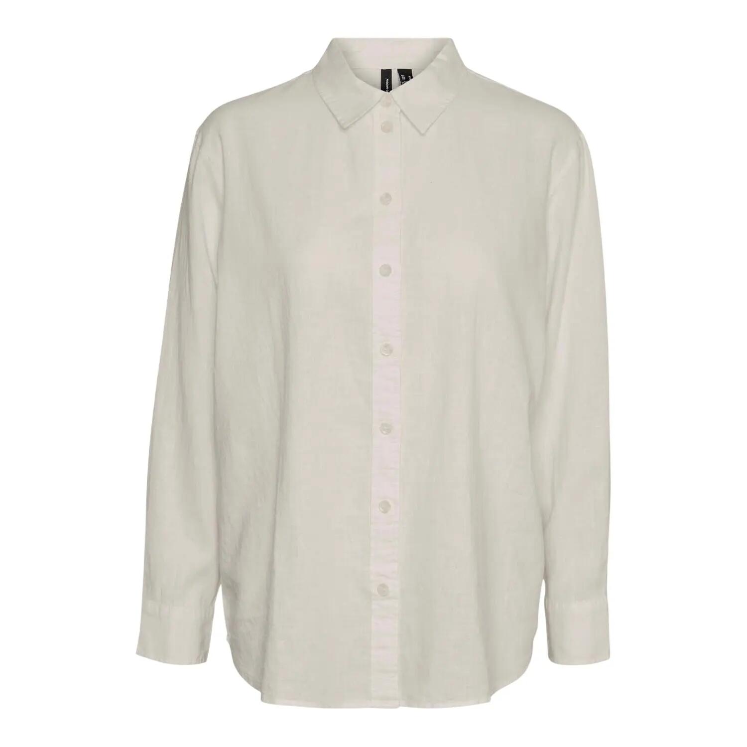 Vero Moda Womens/Ladies Linen Blend Regular Shirt