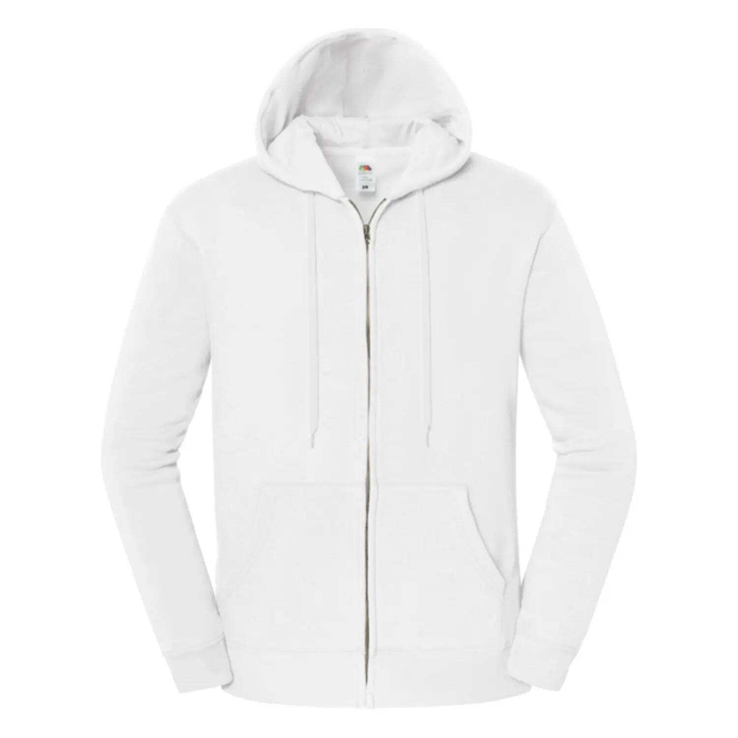 Fruit of the Loom Mens Iconic Premium Hooded Sweat Jacket