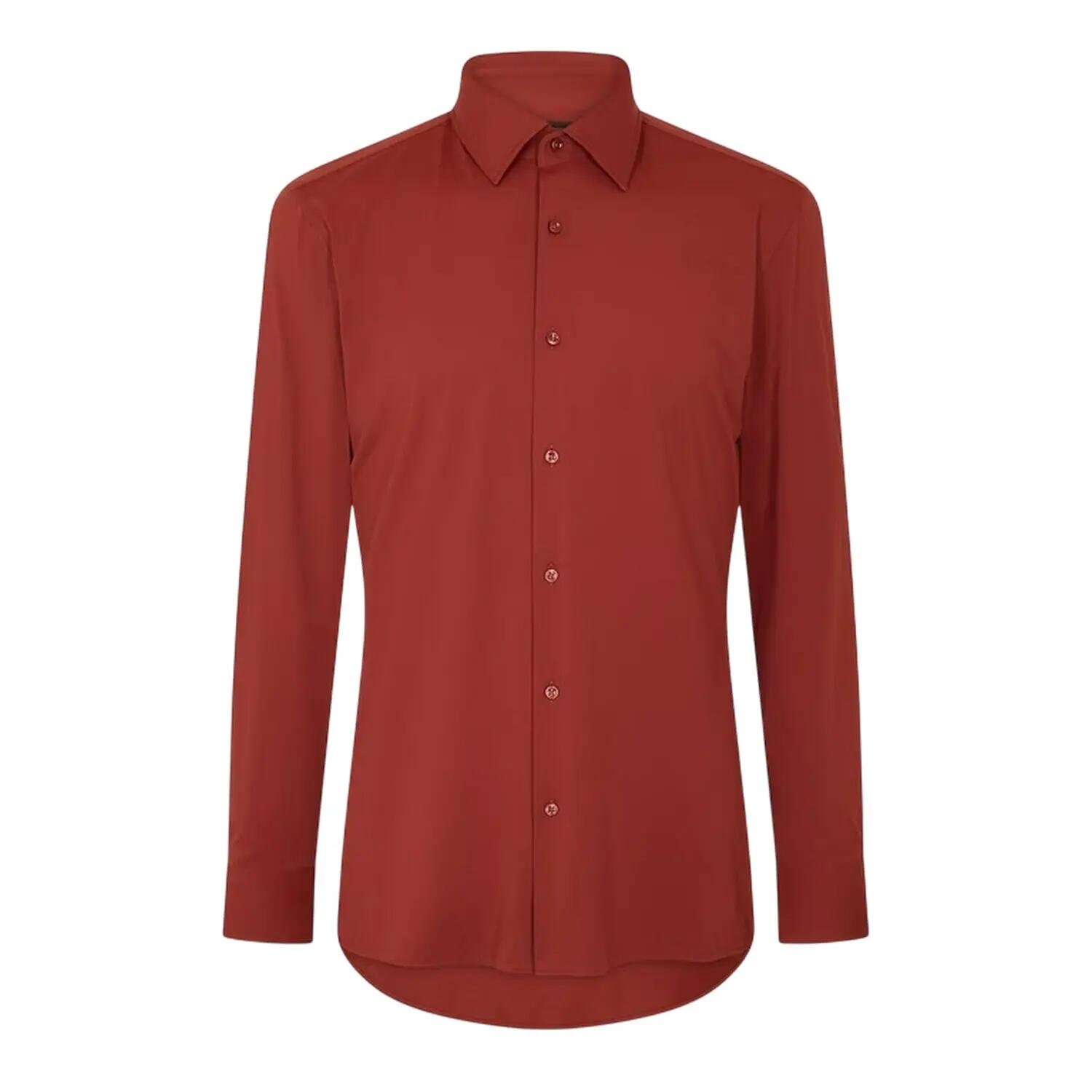Boss Mens P-Hank Oxford Kent Collar Long-Sleeved Shirt