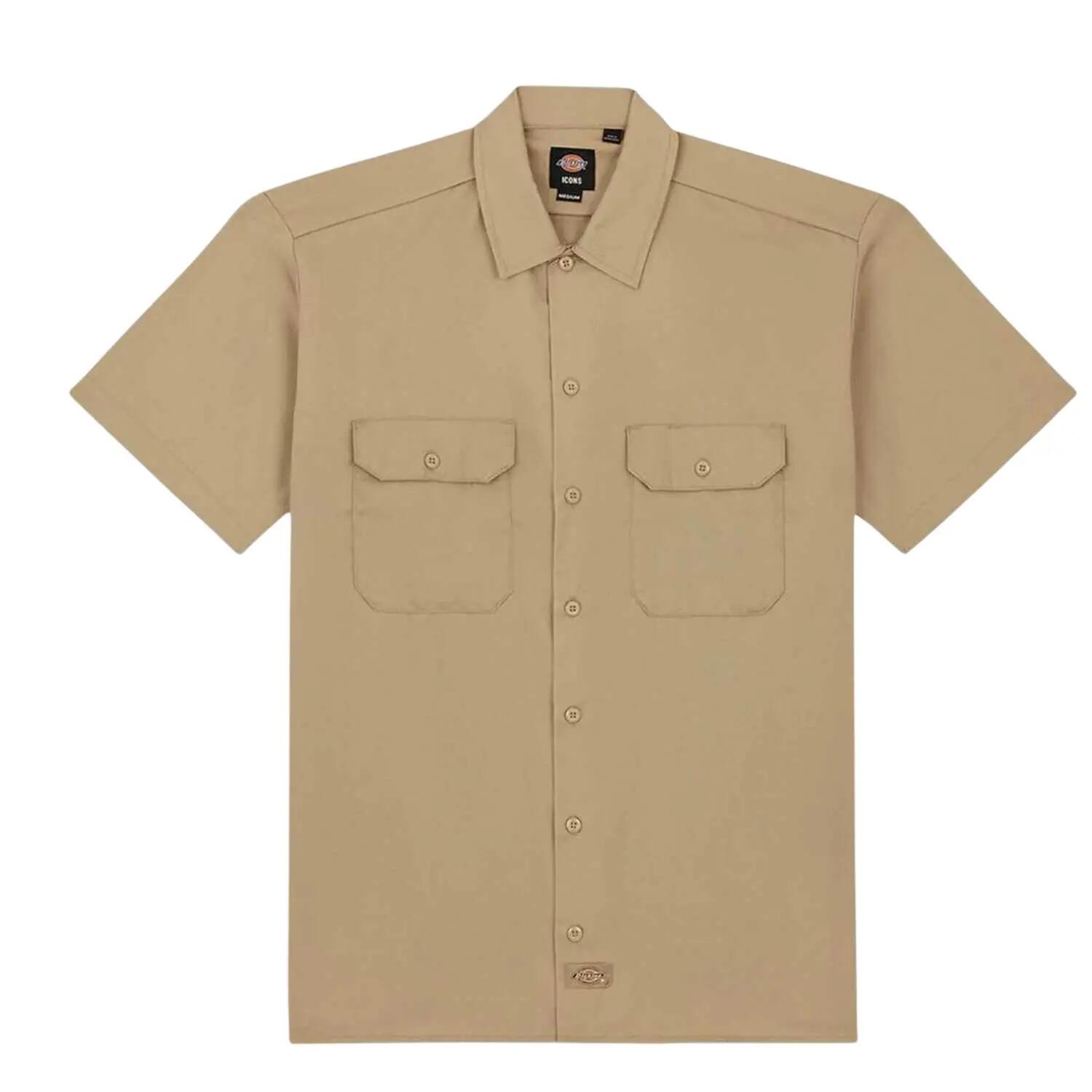 Dickies Mens Relaxed Fit Short-Sleeved Shirt