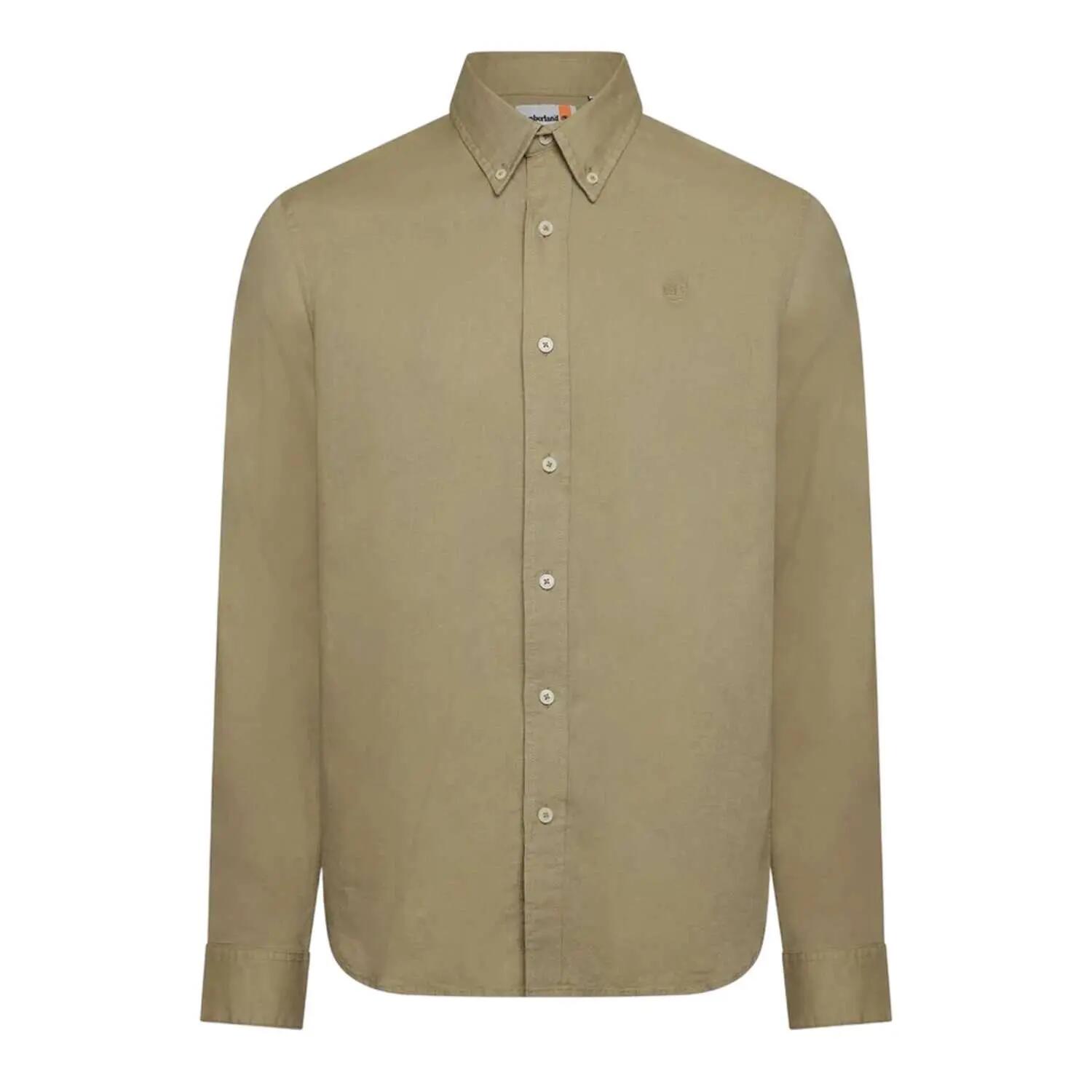 Timberland Mens Lovell Lake Cotton Long-Sleeved Shirt