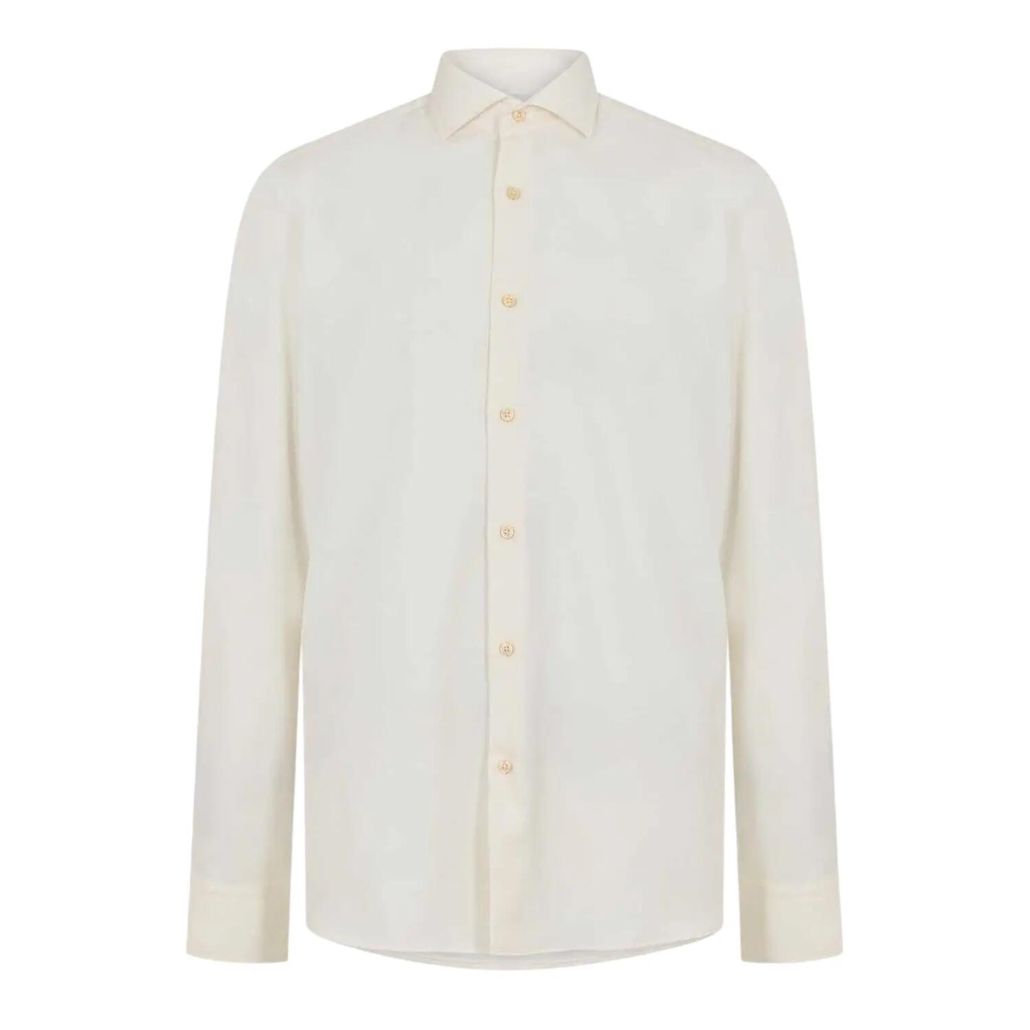 Boss Mens Joe Oxford Spread Collar Long-Sleeved Formal Shirt