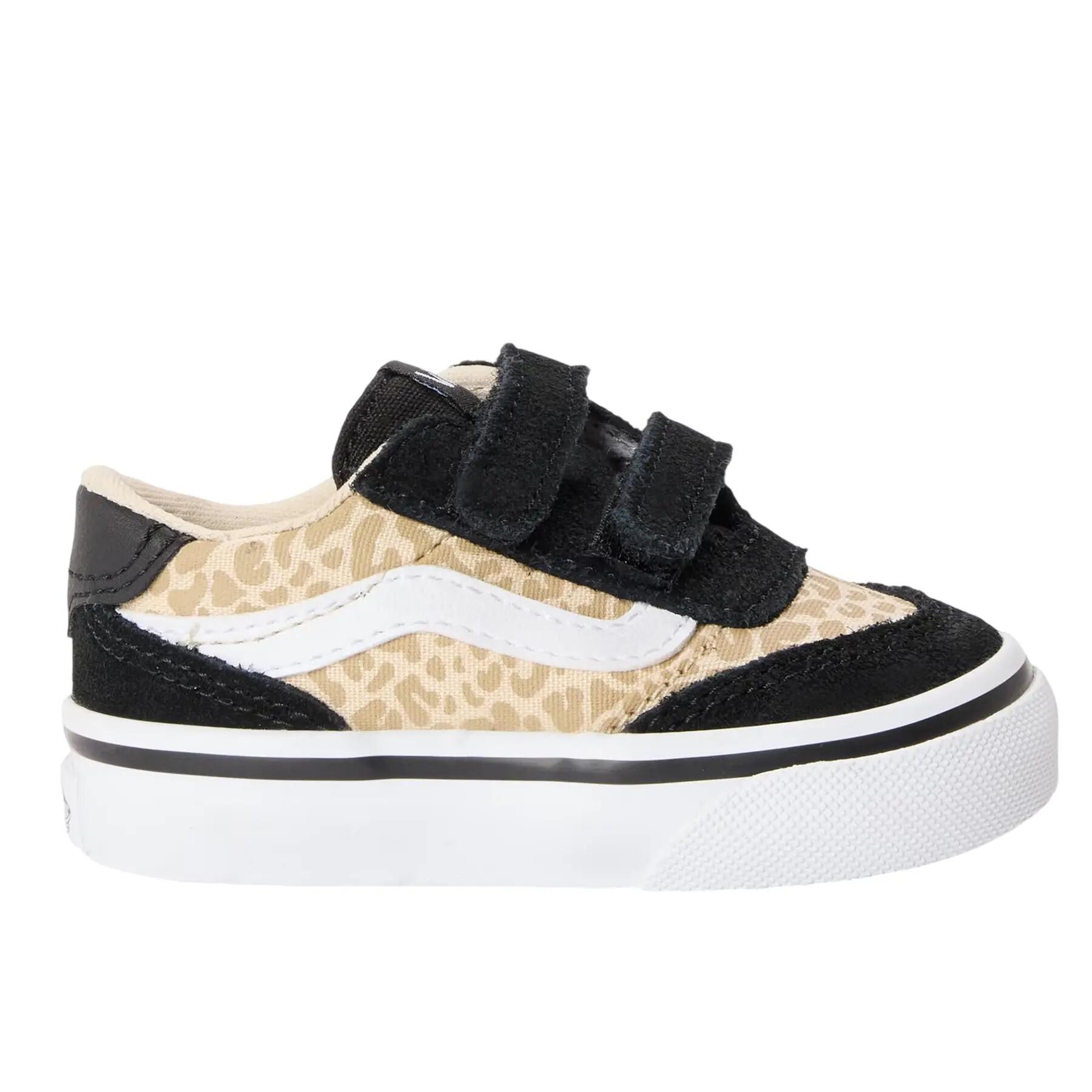 Vans Toddler VanAct Brooklyn Leopard Print Suede Trainers