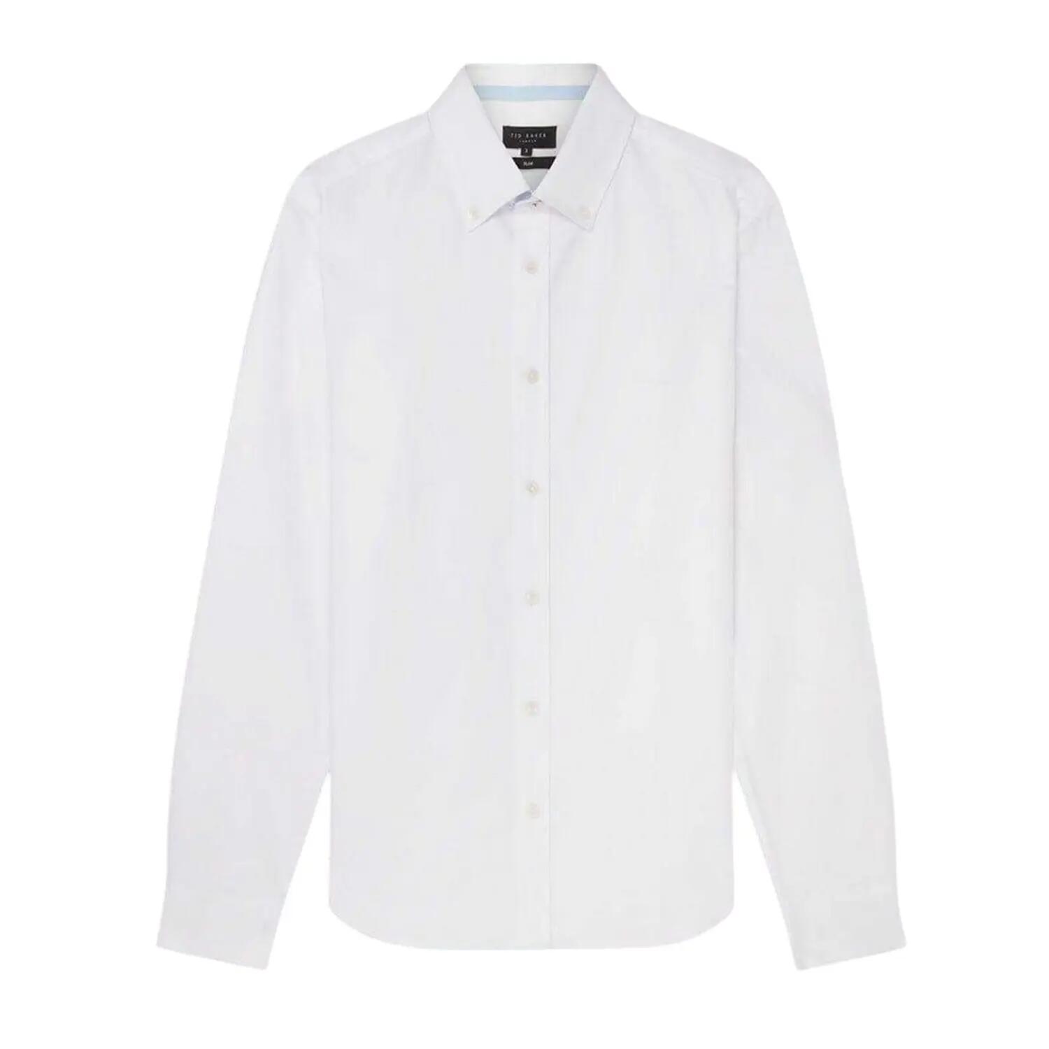 Ted Baker Mens Oxford Regular Long-Sleeved Button-Down Shirt