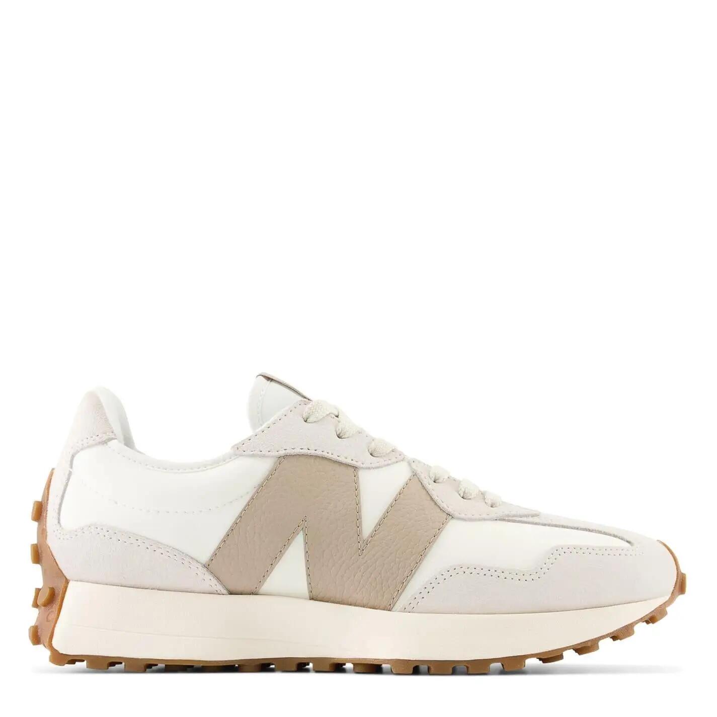 New Balance Womens/Ladies 327 Suede Flat Trainers