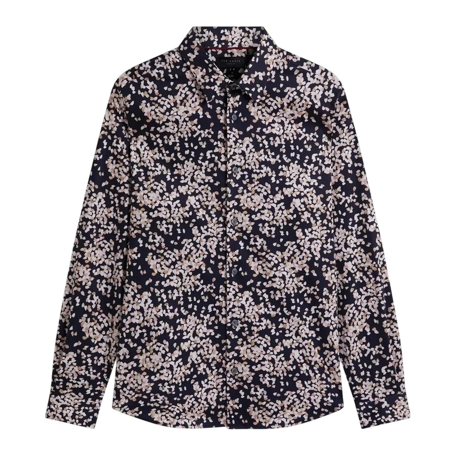 Ted Baker Mens Leaf Print Shirt