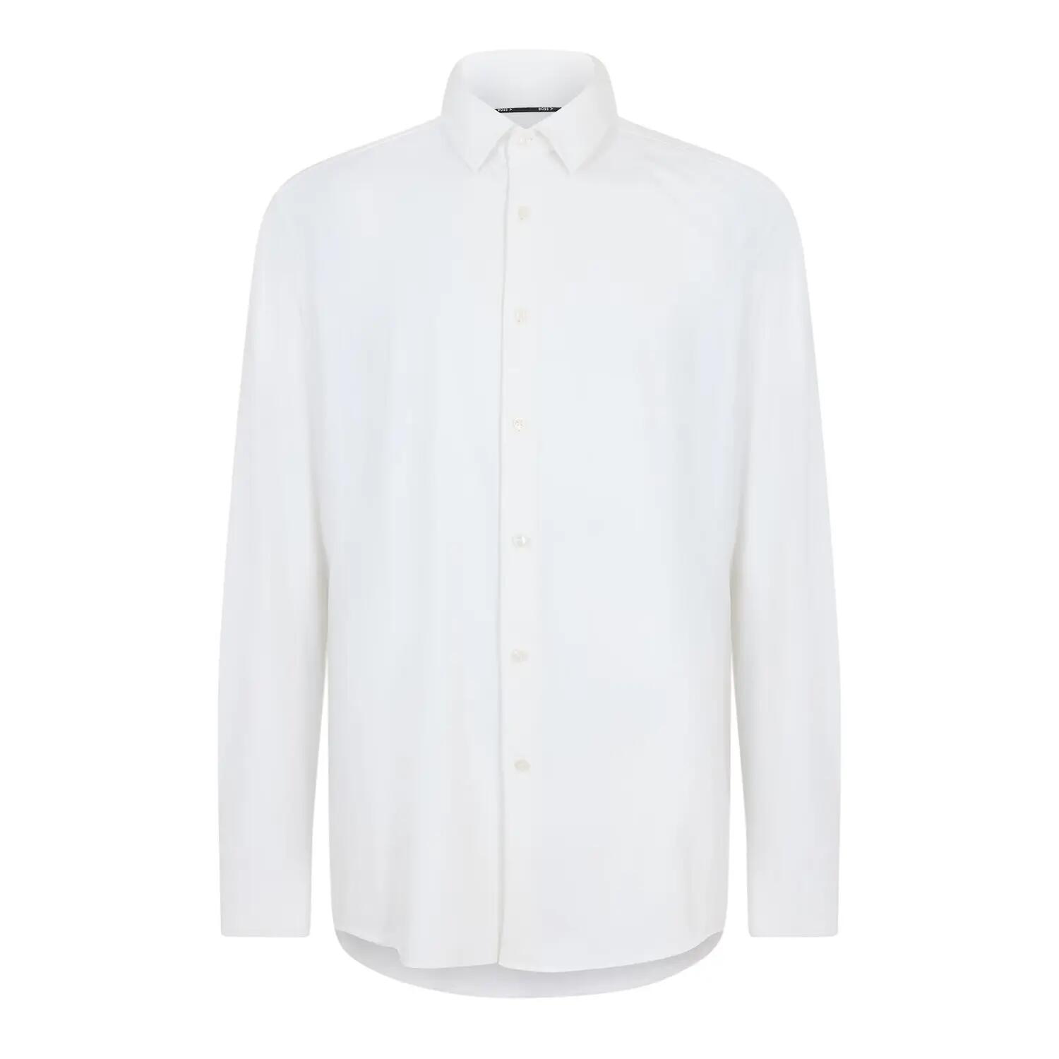 Boss Mens P-Hank S Oxford Long-Sleeved Shirt