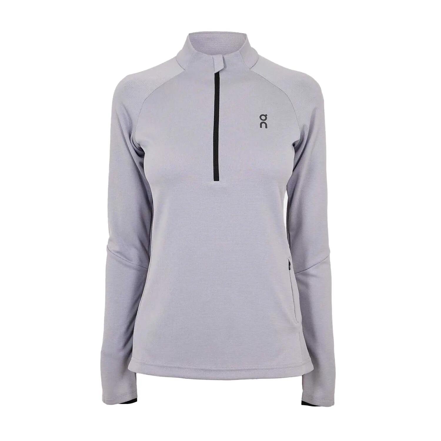 On Running Womens/Ladies Climate Half Zip Long-Sleeved Top
